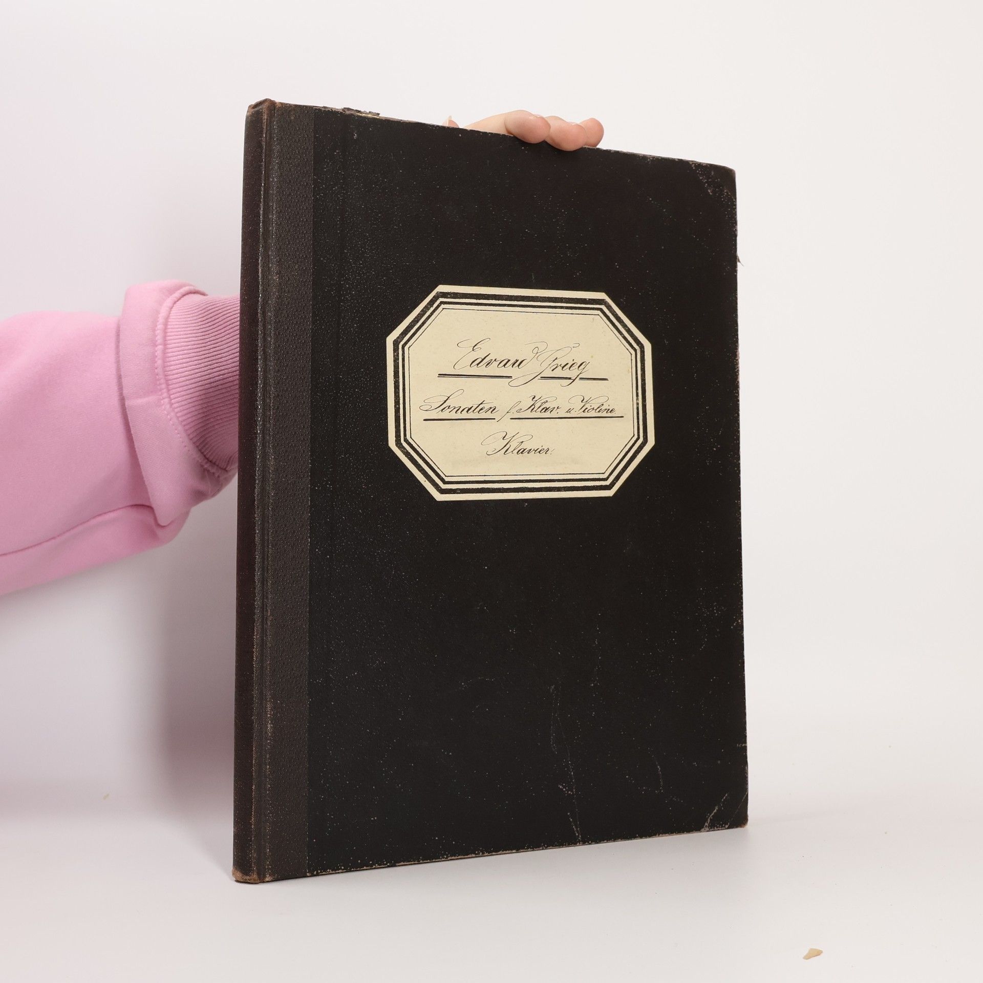 Edvard Grieg August Fries. Sonate für Pianoforte und Violine. Op. 8