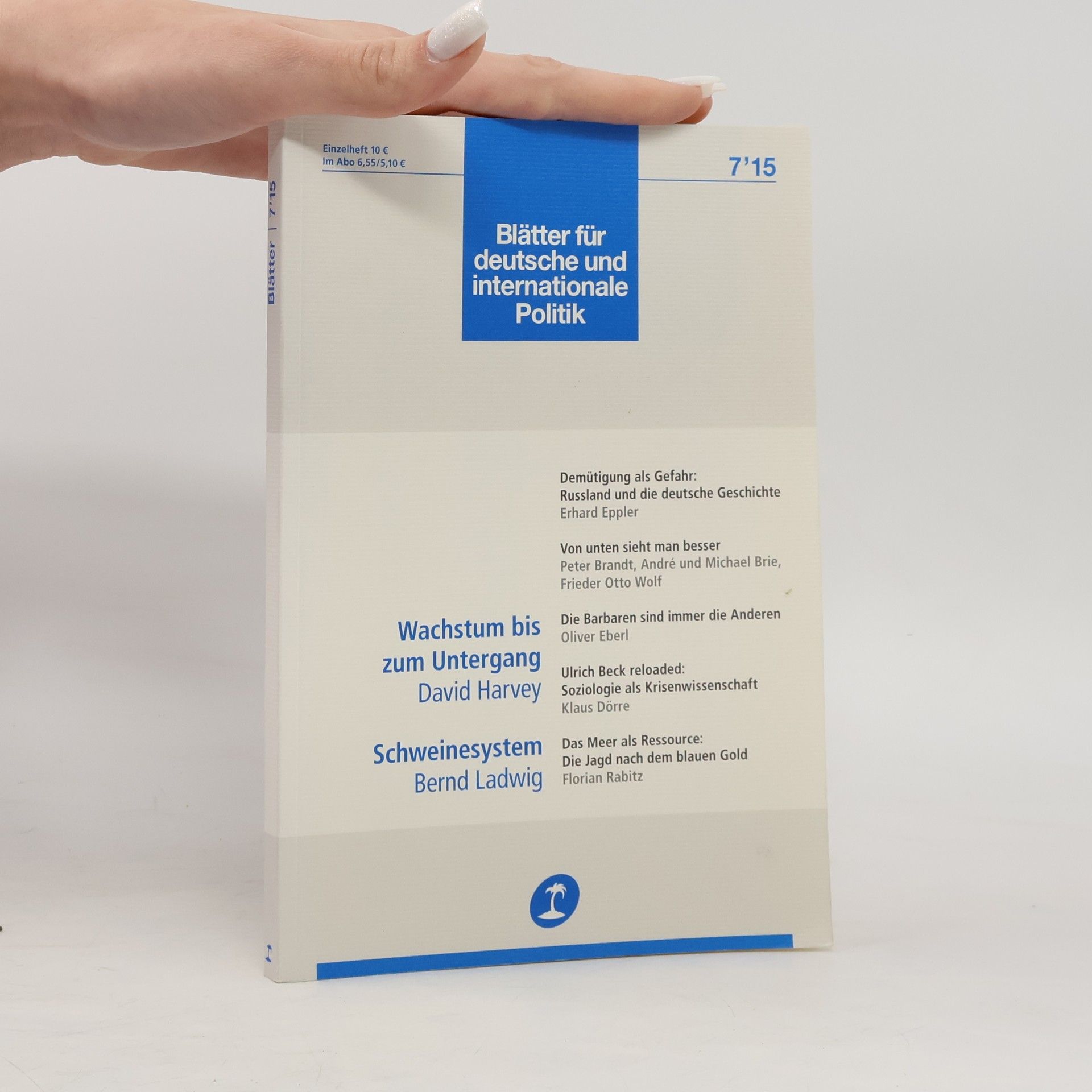 Autorenkollektiv Blätter für deutschen und internationale Politik 7´15