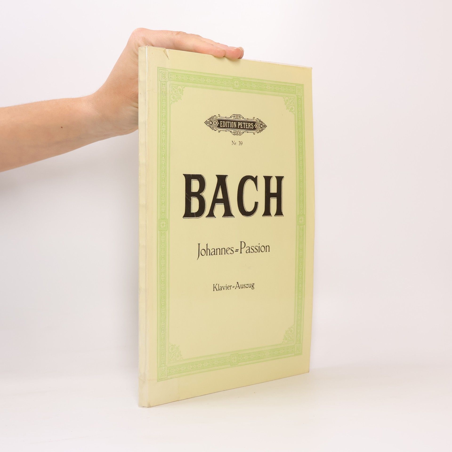 Johann Sebastian Bach Passionsmusik nach dem Evangelisten Johannes