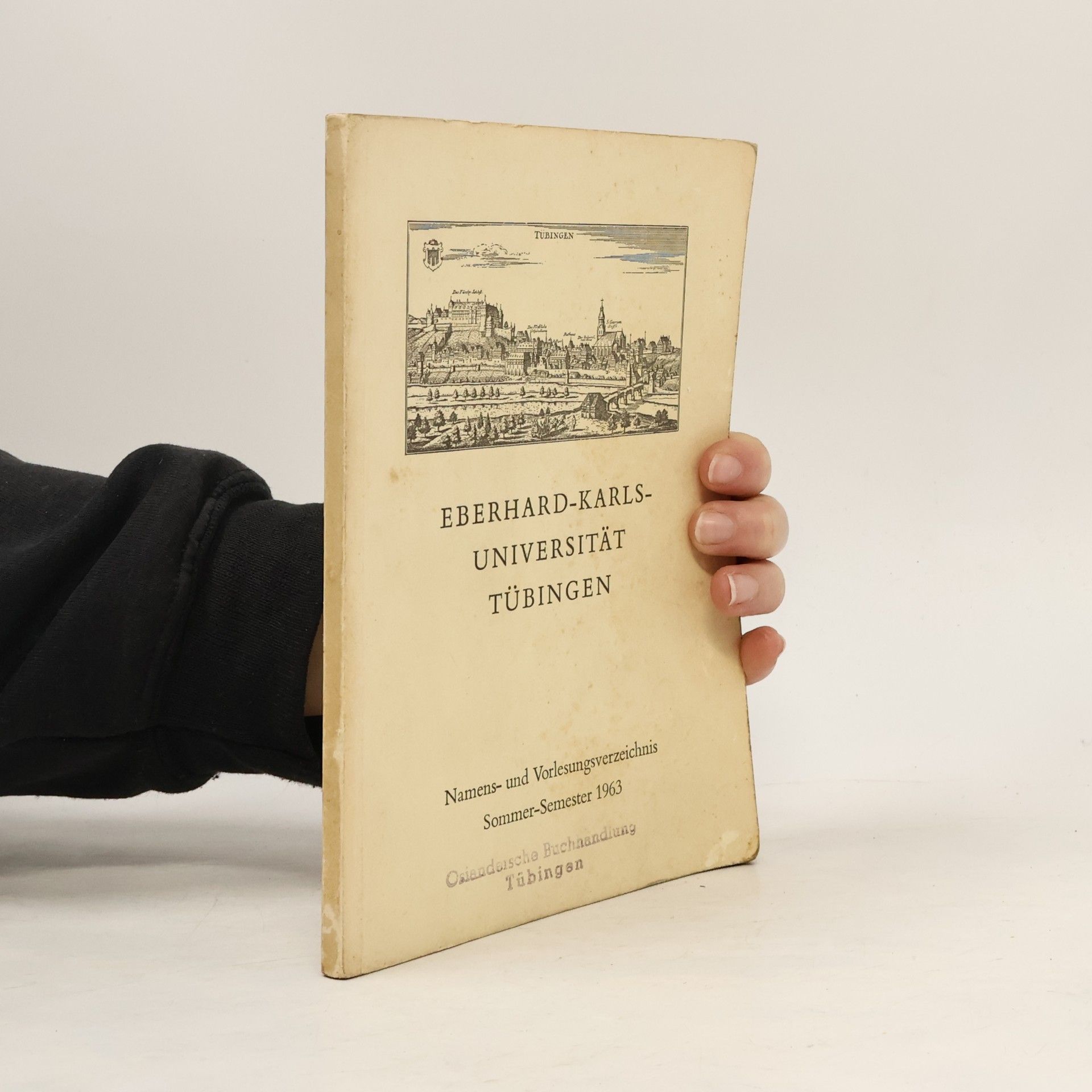 Autores varios Eberhard-Karls-Universität Tübingen 1964/65