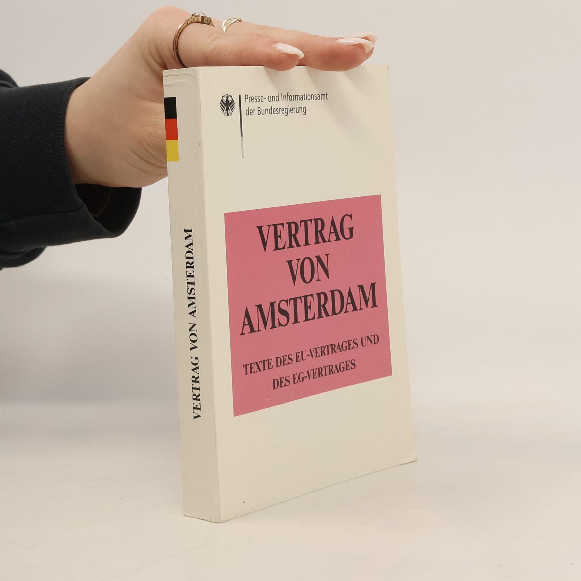 Various authors Vertrag von Amsterdam