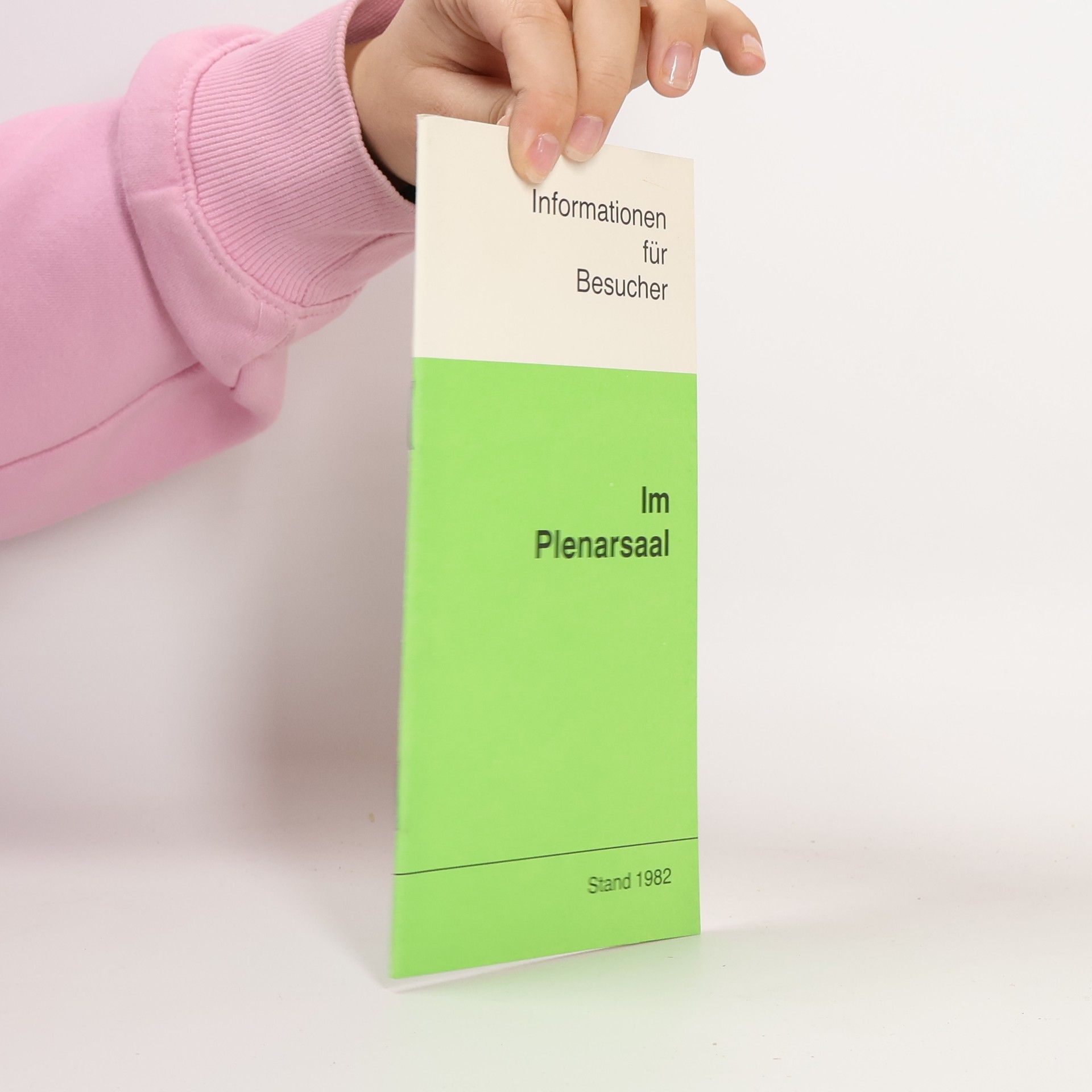 Collectif d'auteurs Informationen für Besucher. Im Plenarsaal