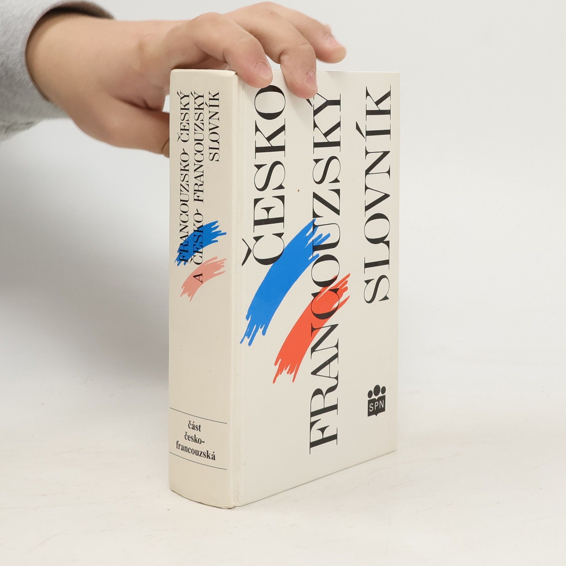 Česko-francouzský slovník. Část česko-francouzská
