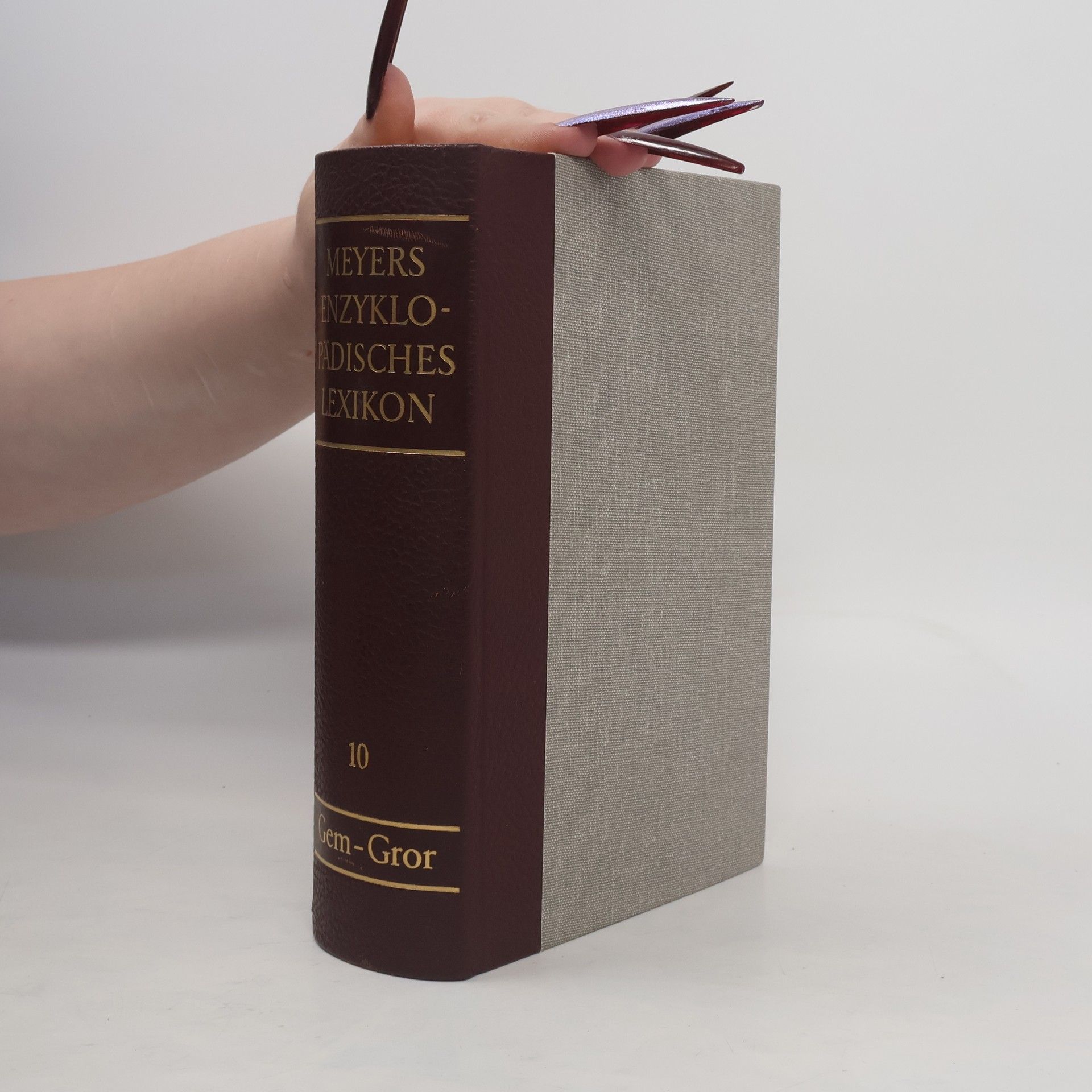 AA.VV. Meyers Enzyklopädisches Lexikon. Band 10 Gem-Gror