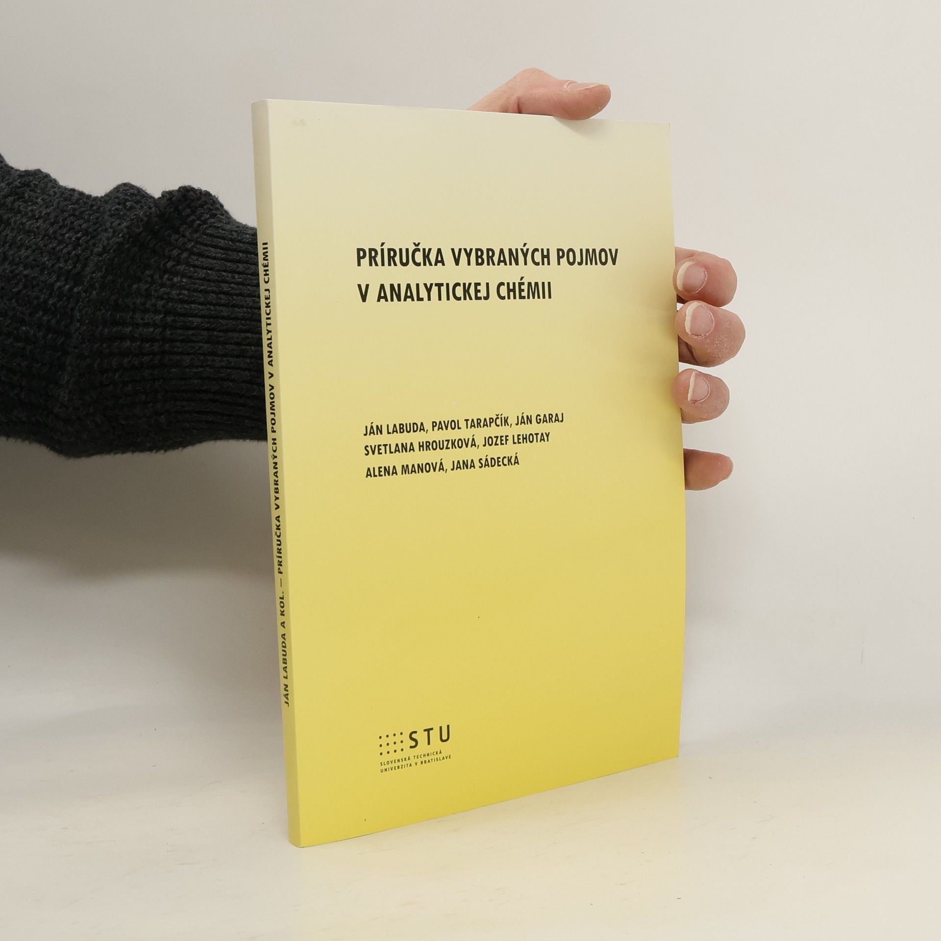 Vydavaťeľstvo STU Príručka vybraných pojmov v analytickej chémii