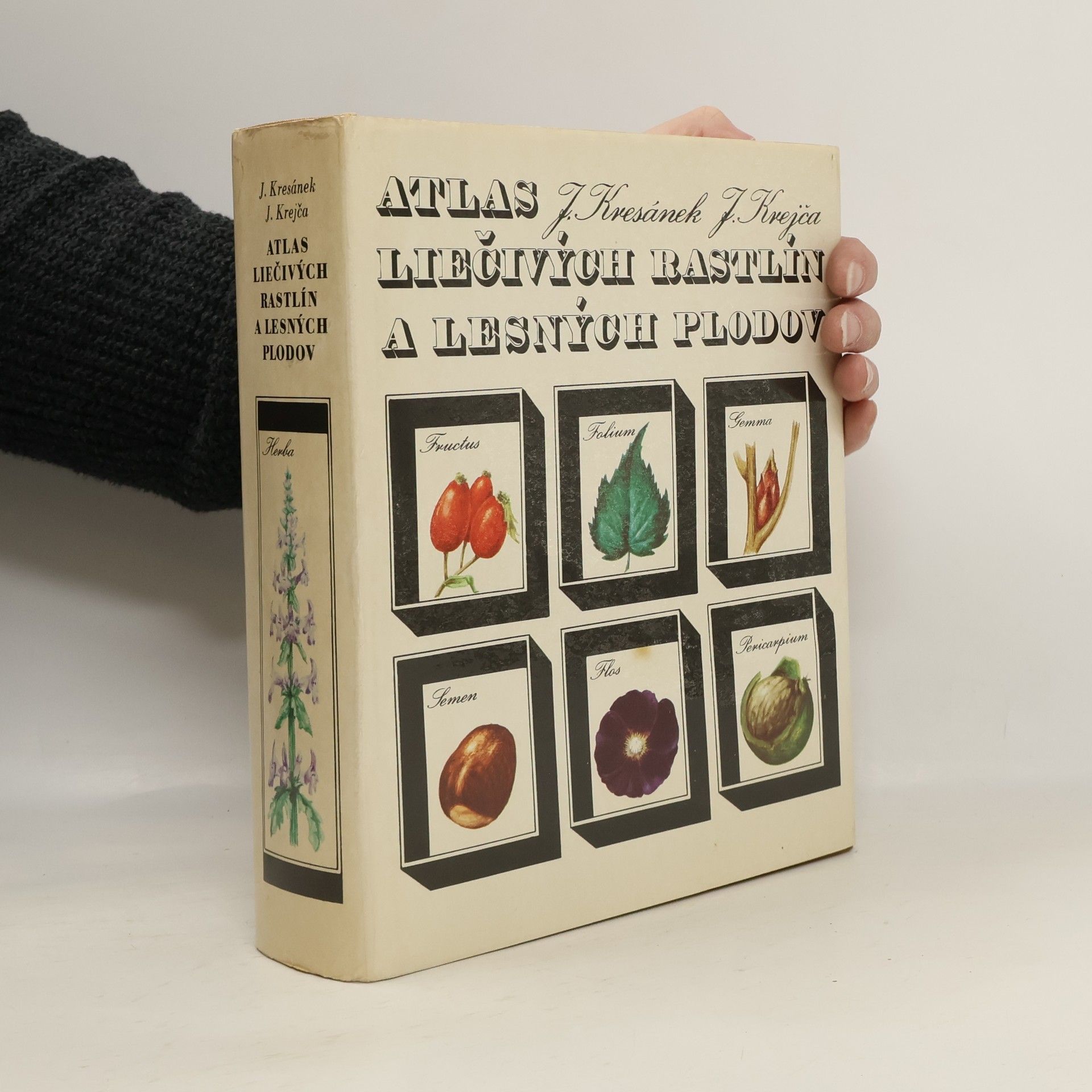 J. Kresánek Atlas liečivých rastlína lesných plodov