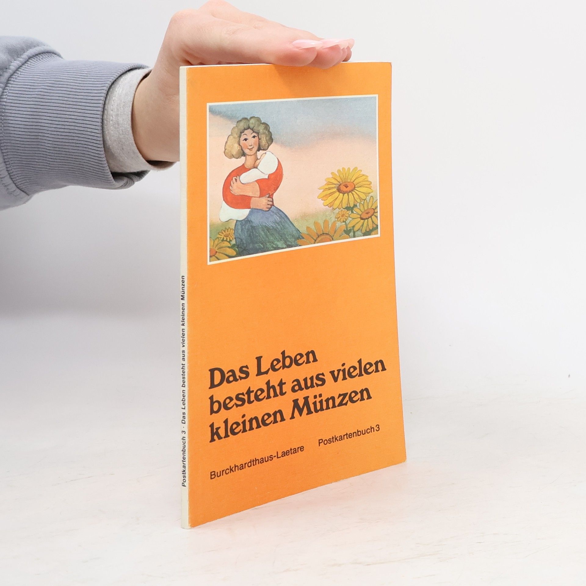 Postkartenbuch 3. Das Leben besteht aus vielen kleinen Münzen