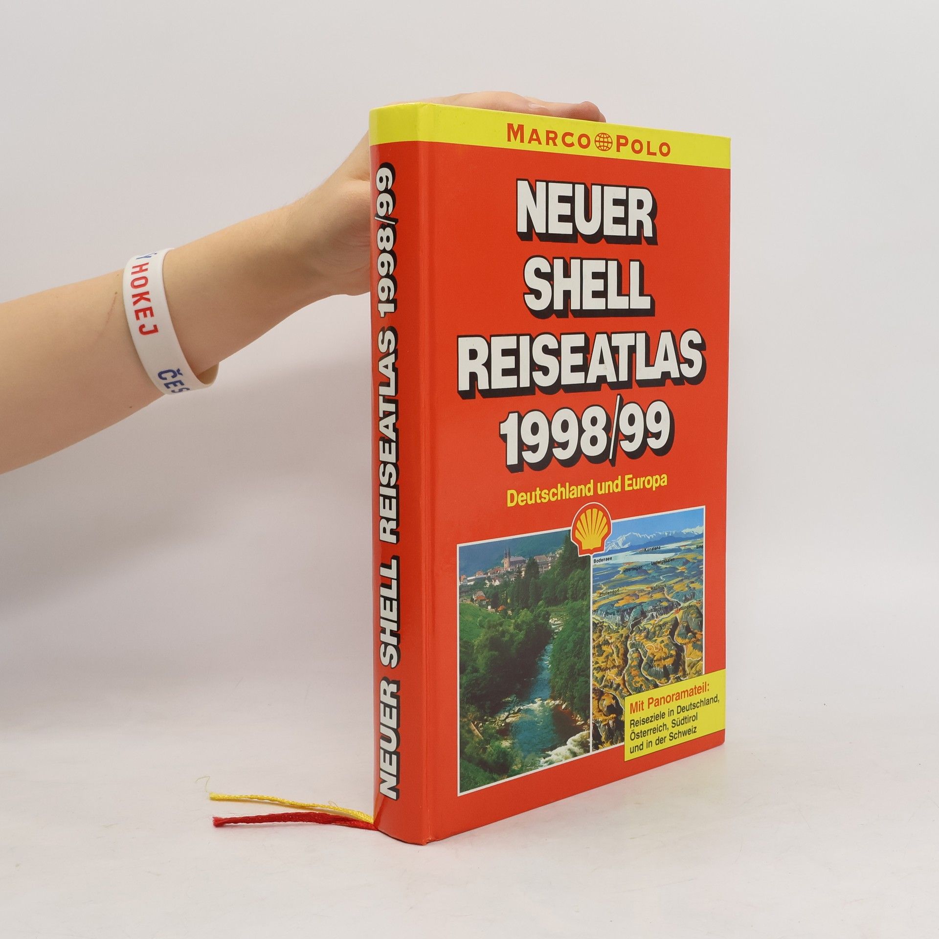 Kolektiv autorů Neuer Shell Reiseatlas Deutschland und Europa 1998/99