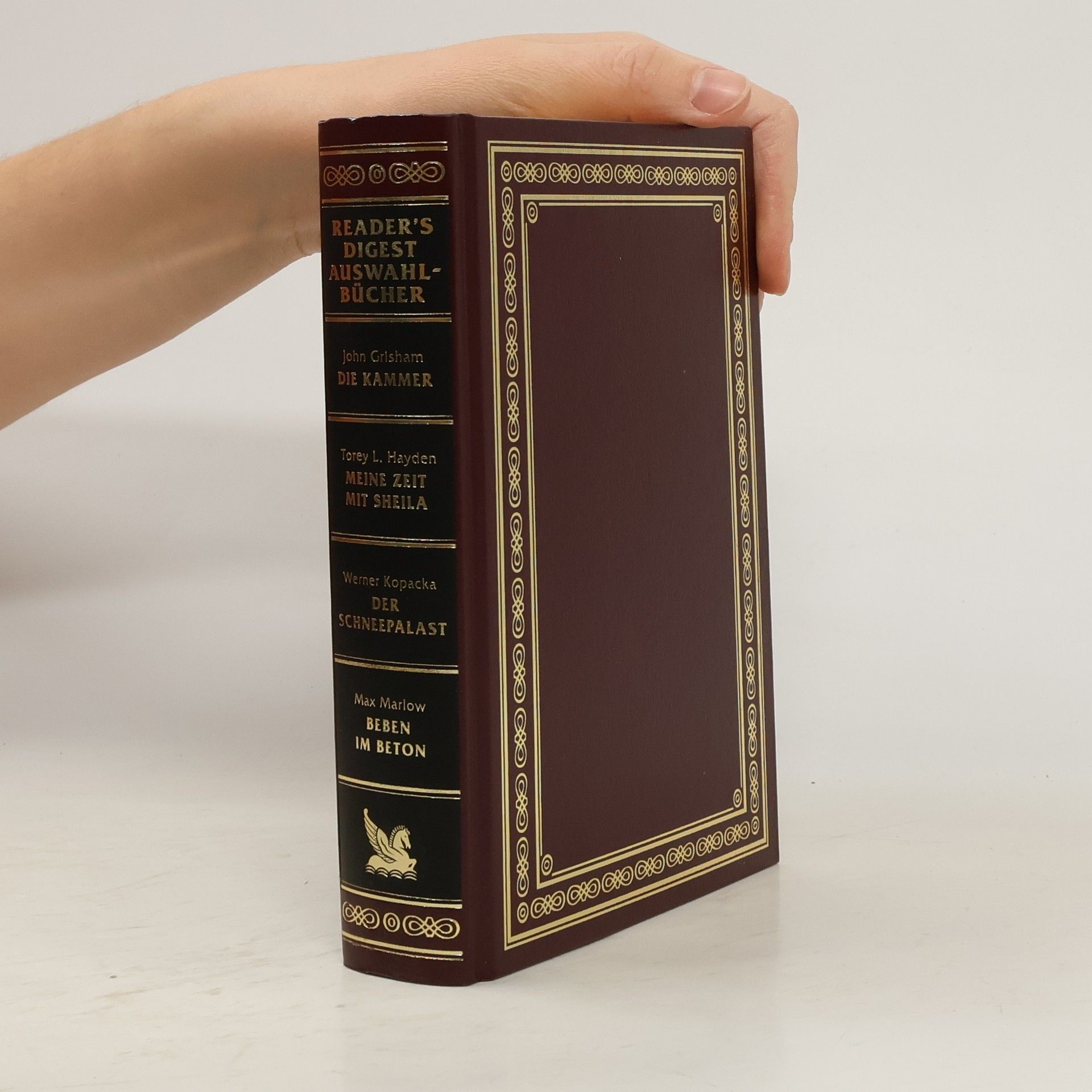 Autorenkollektiv Reader's Digest Auswahlbücher. Die Kammer, Meine Zeit mit Sheila, Der Schneepalast, Beben im Beton