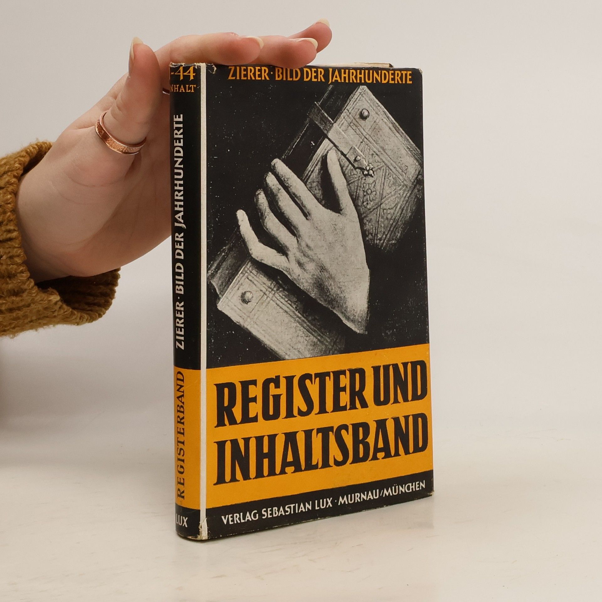 Otto Zierer Register und Inhaltsband
