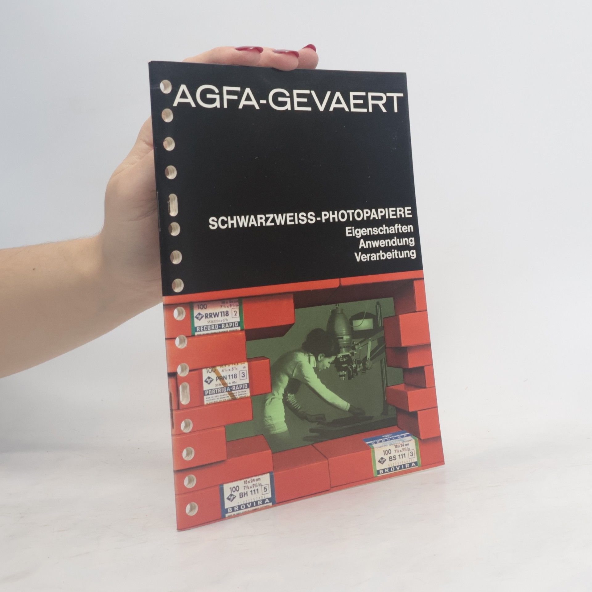 AA.VV. Agfa-Gevaert. Schwarzweiss-Photopapiere