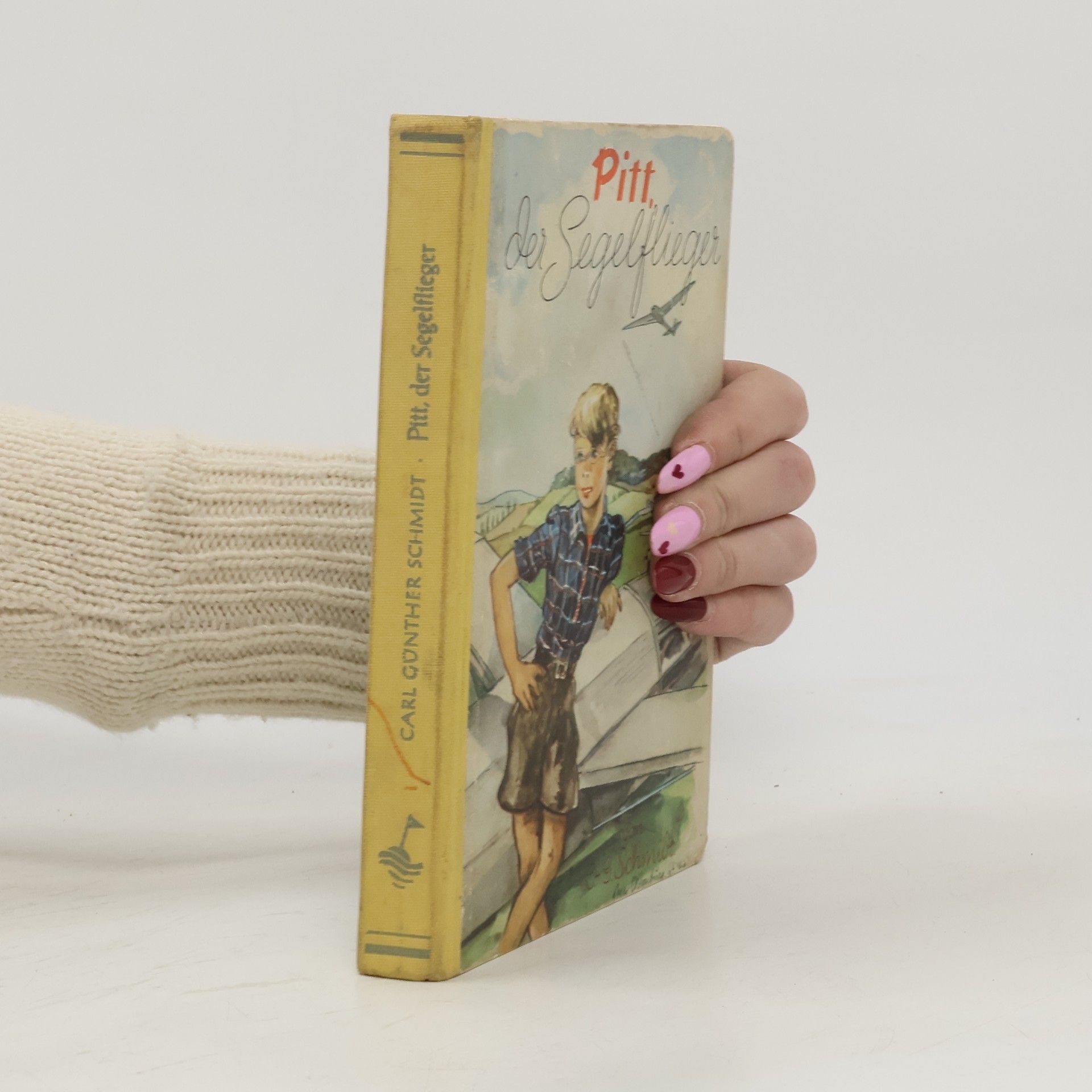 Carl Günther Schmidt Pitt, der Segelflieger