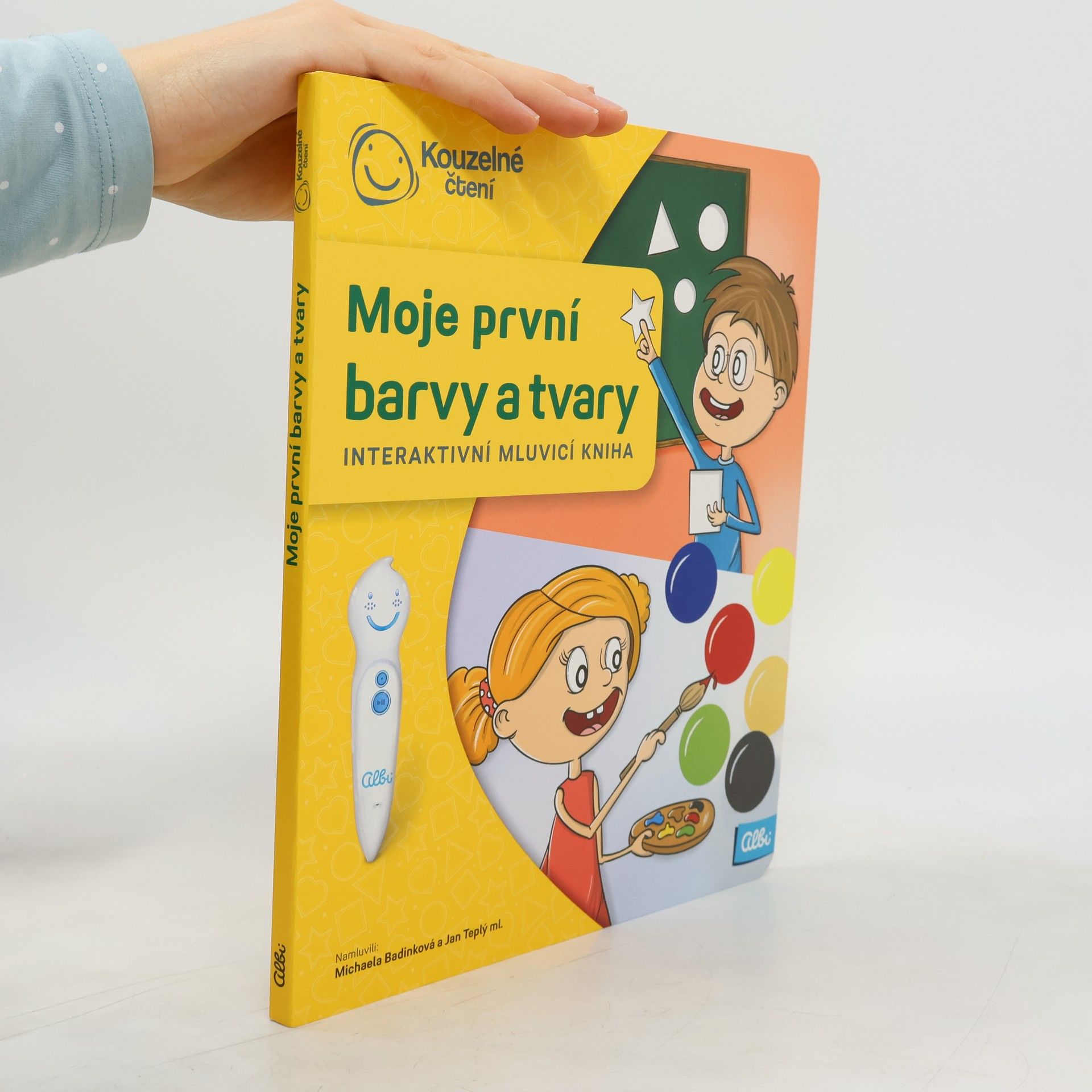 Zuzana Slánská Moje první barvy a tvary. Interaktivní mluvící kniha