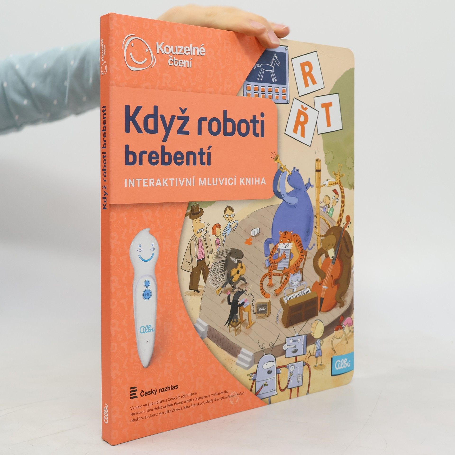 Když roboti brebentí. Interaktivní mluvicí kniha