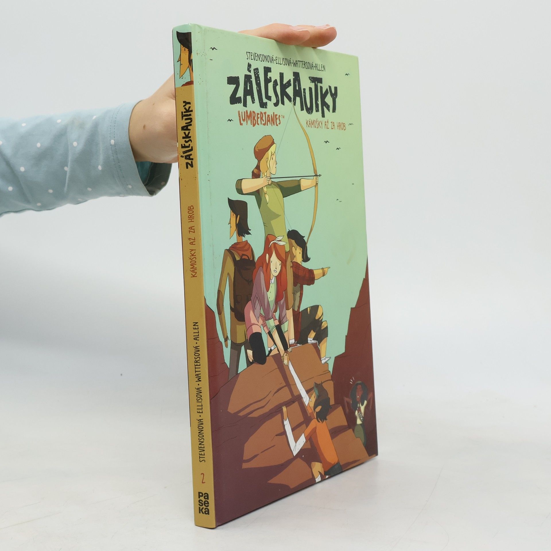 N.D. Stevenson Záleskautky. Lumberjanes. Kámošky až za hrob