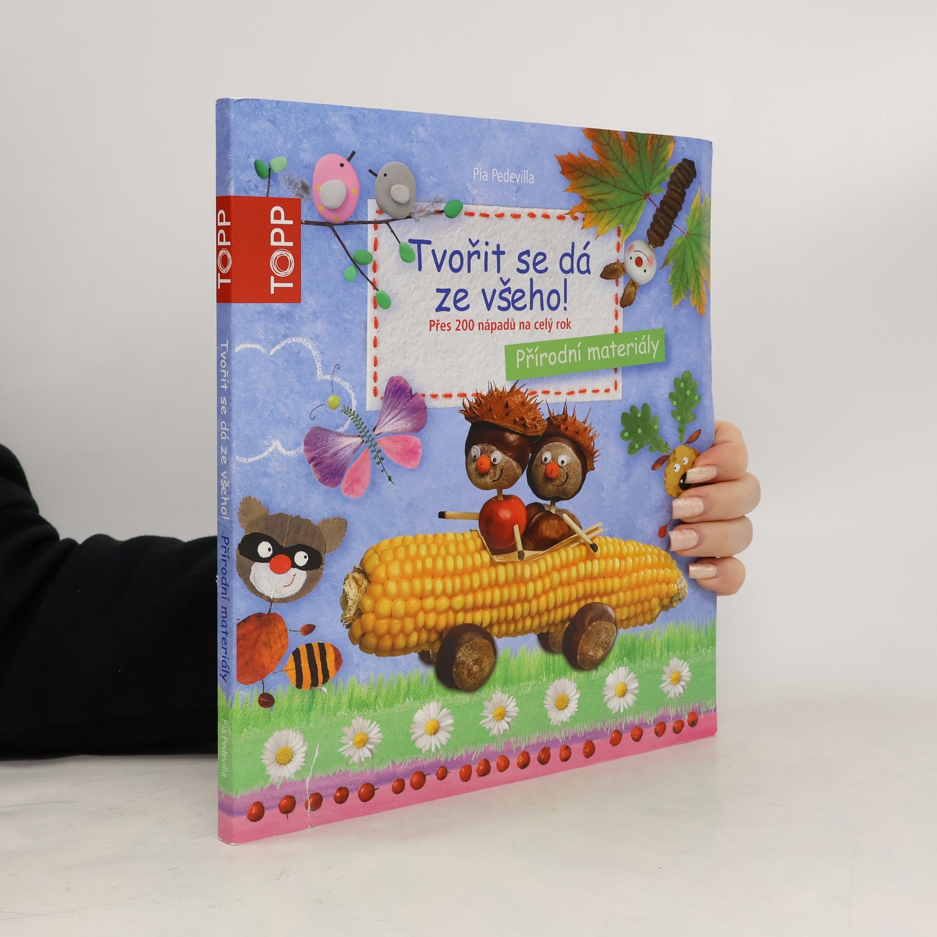 Pia Pedevilla Tvořit se dá ze všeho! : přírodní materiály : přes 200 nápadů na celý rok