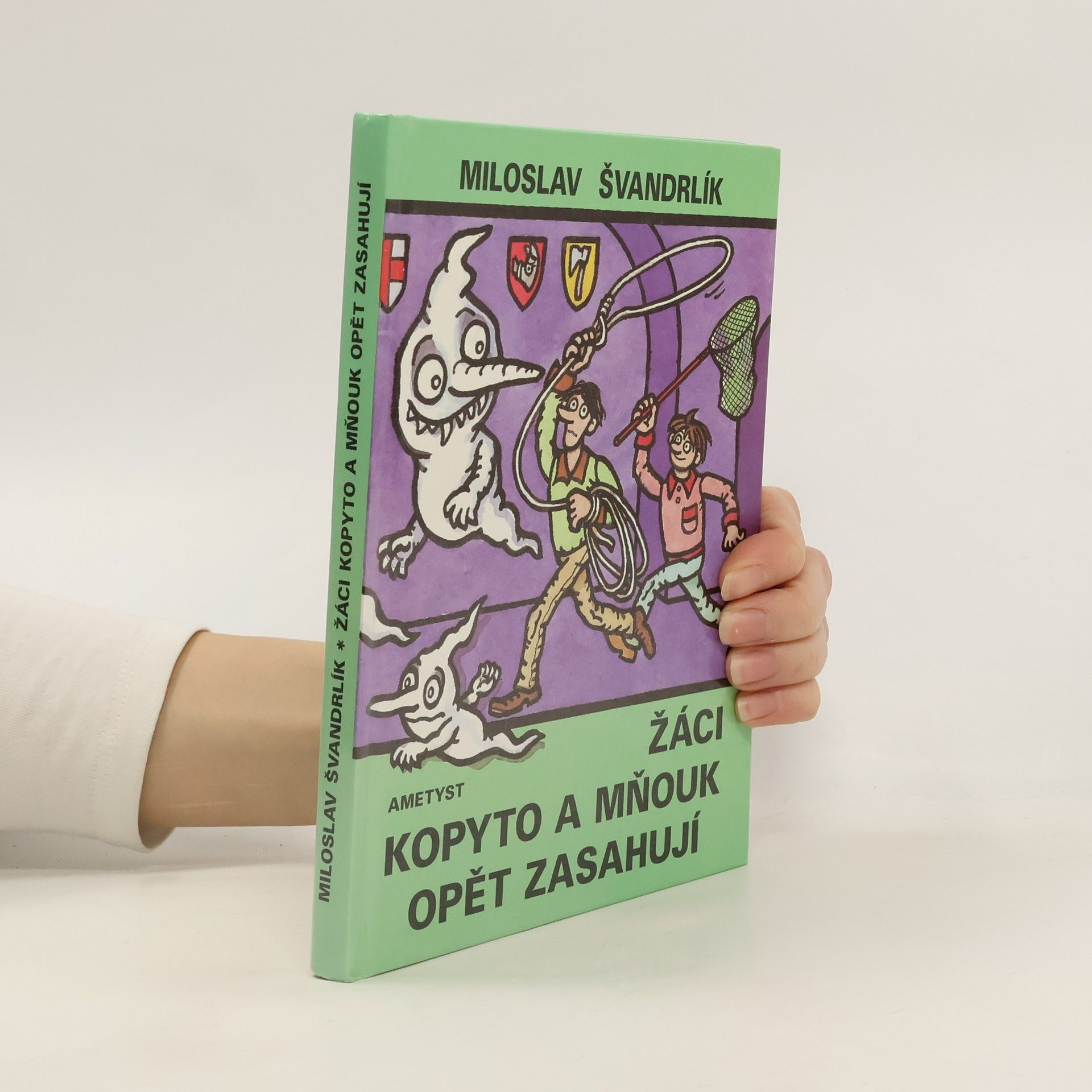 Miloslav Švandrlík Žáci Kopyto a Mňouk opět zasahují