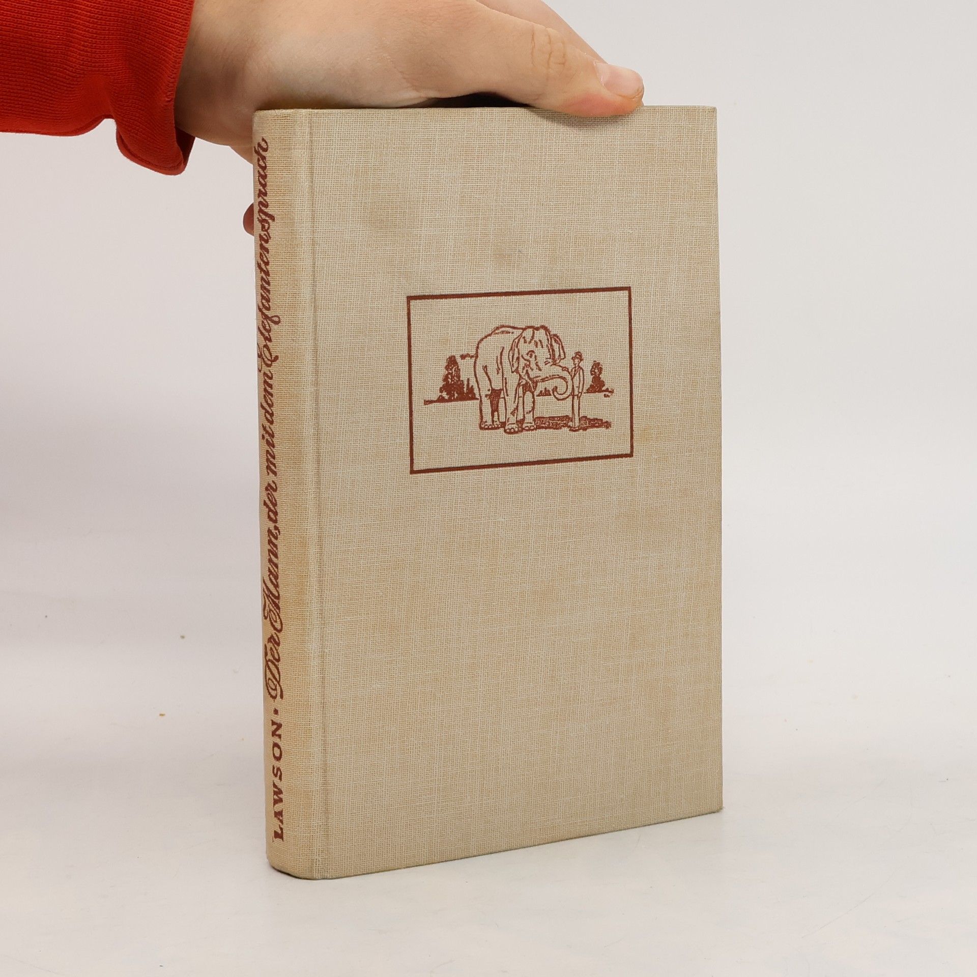 Der mann, der mit dem Elefanten sprach