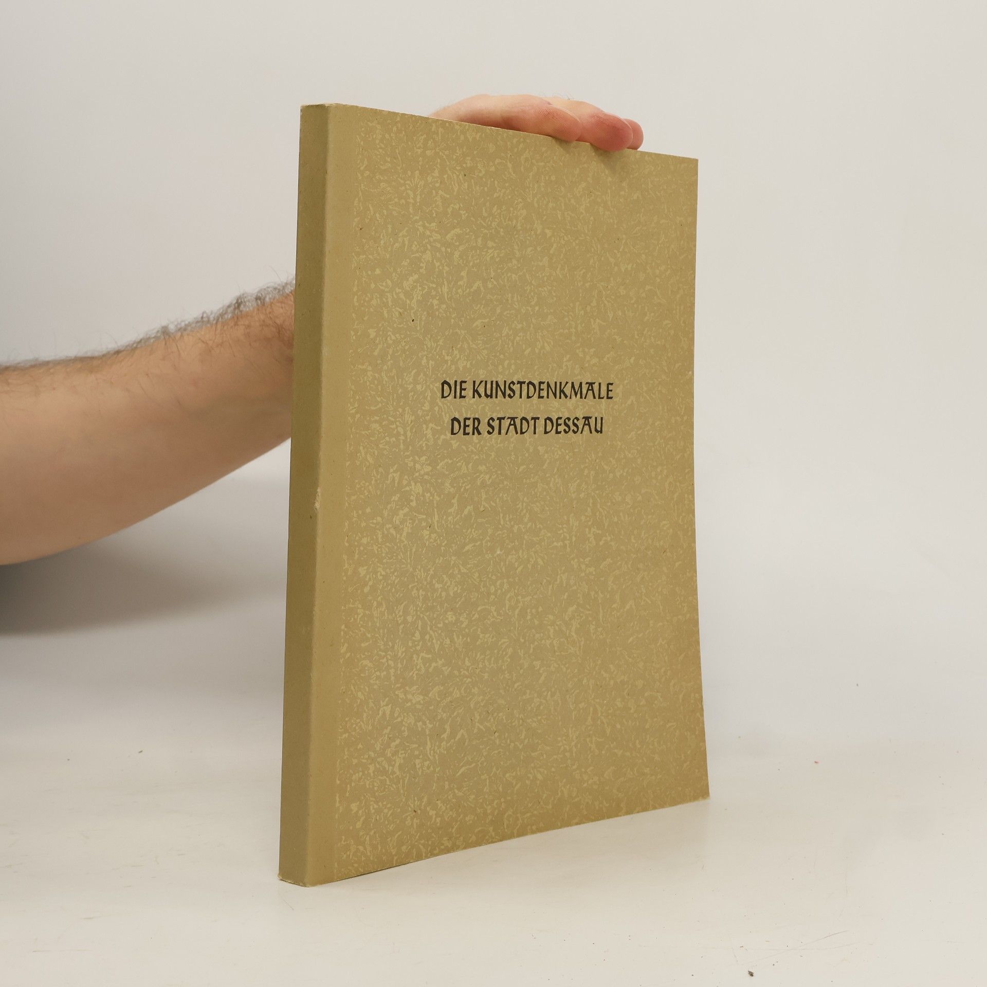 Marie Luise Harksen Die Kunstdenkmale der stadt dessau