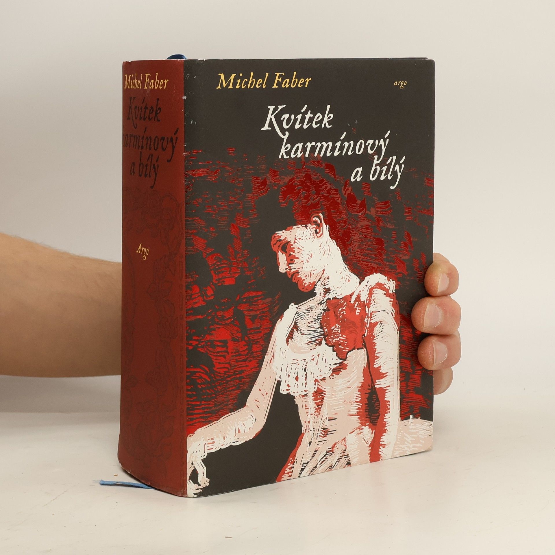 Michel Faber Kvítek karmínový a bílý