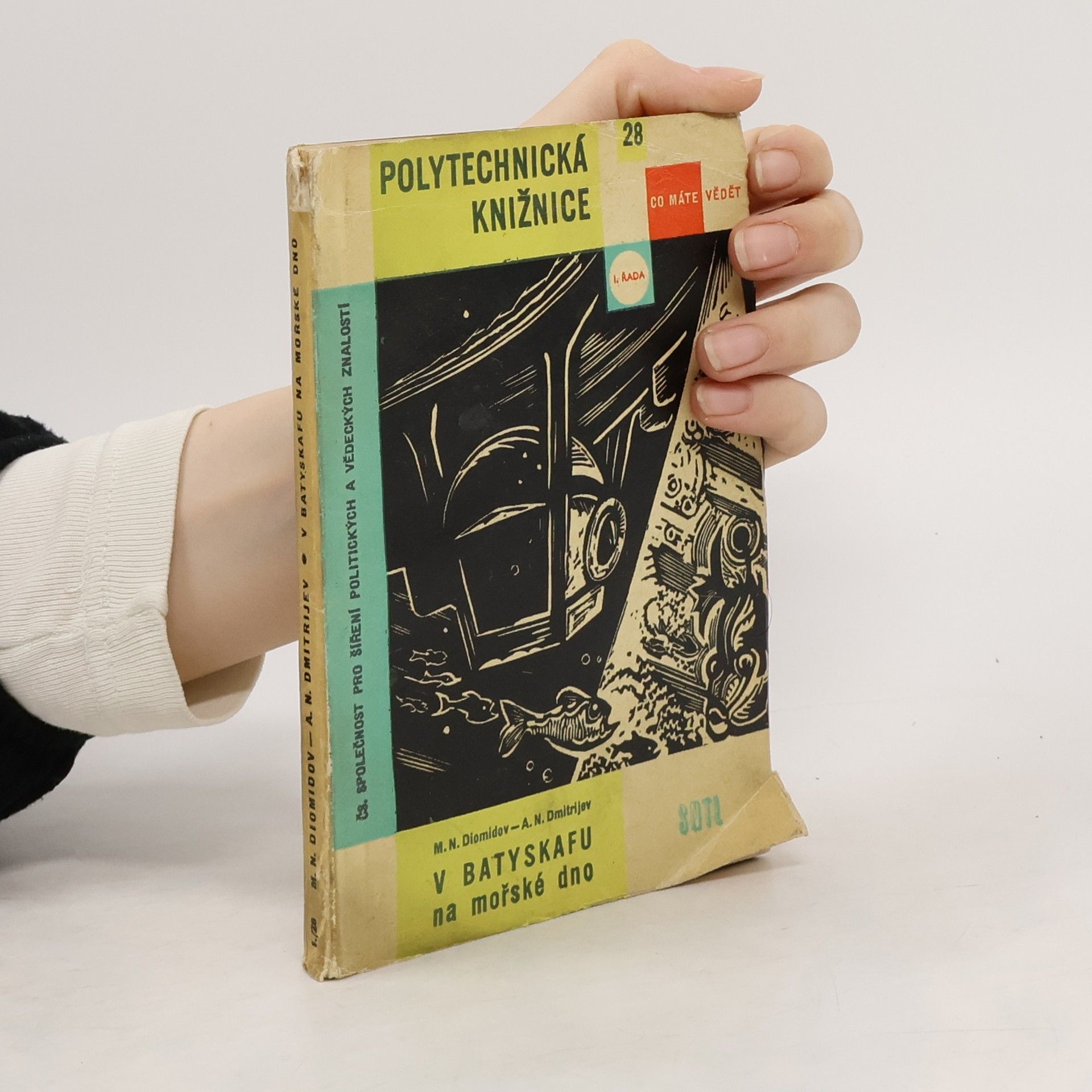 Michail Nikolajevič Diomidov V batyskafu na mořské dno