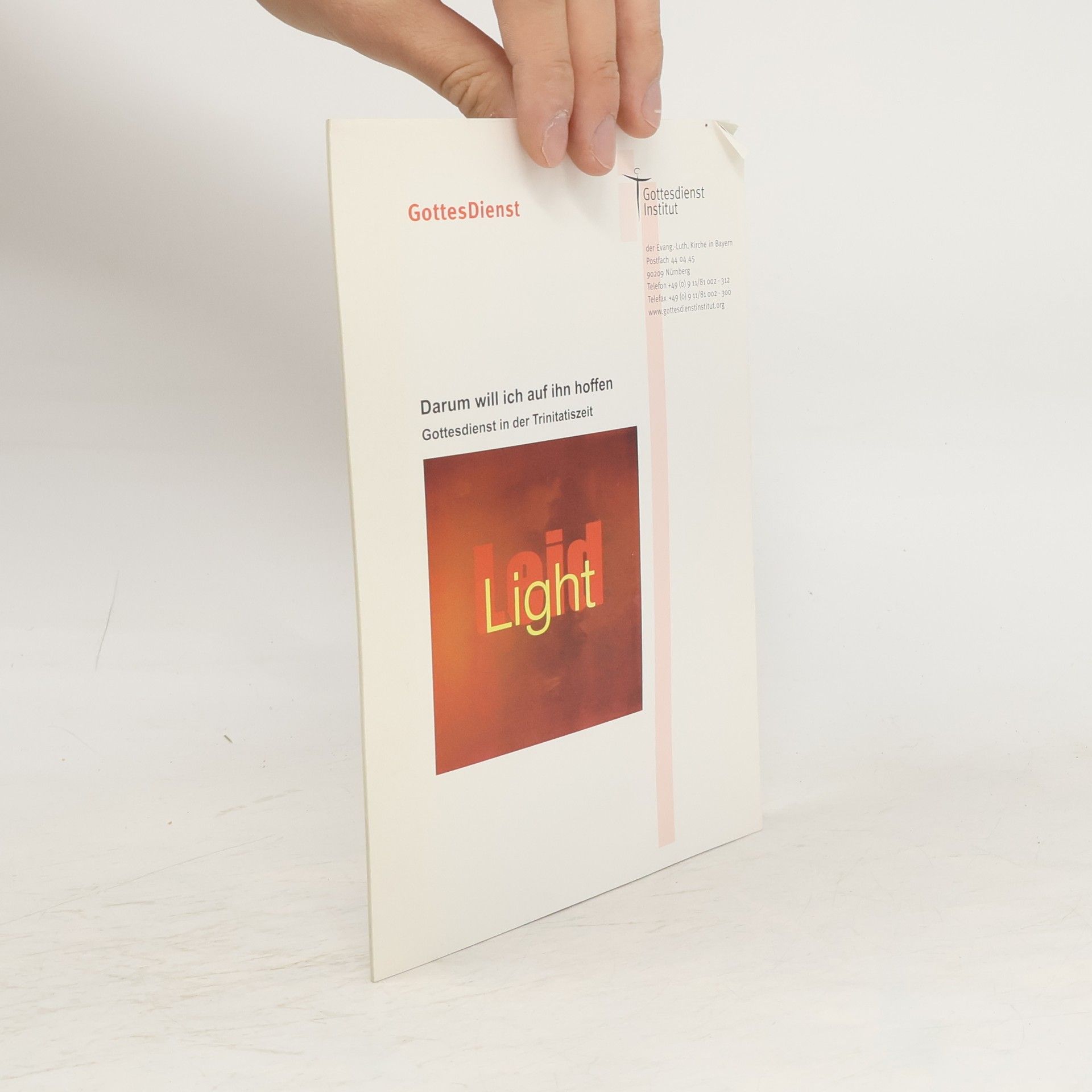 Various authors GottesDienst. Darum will ich auf ihn hoffen