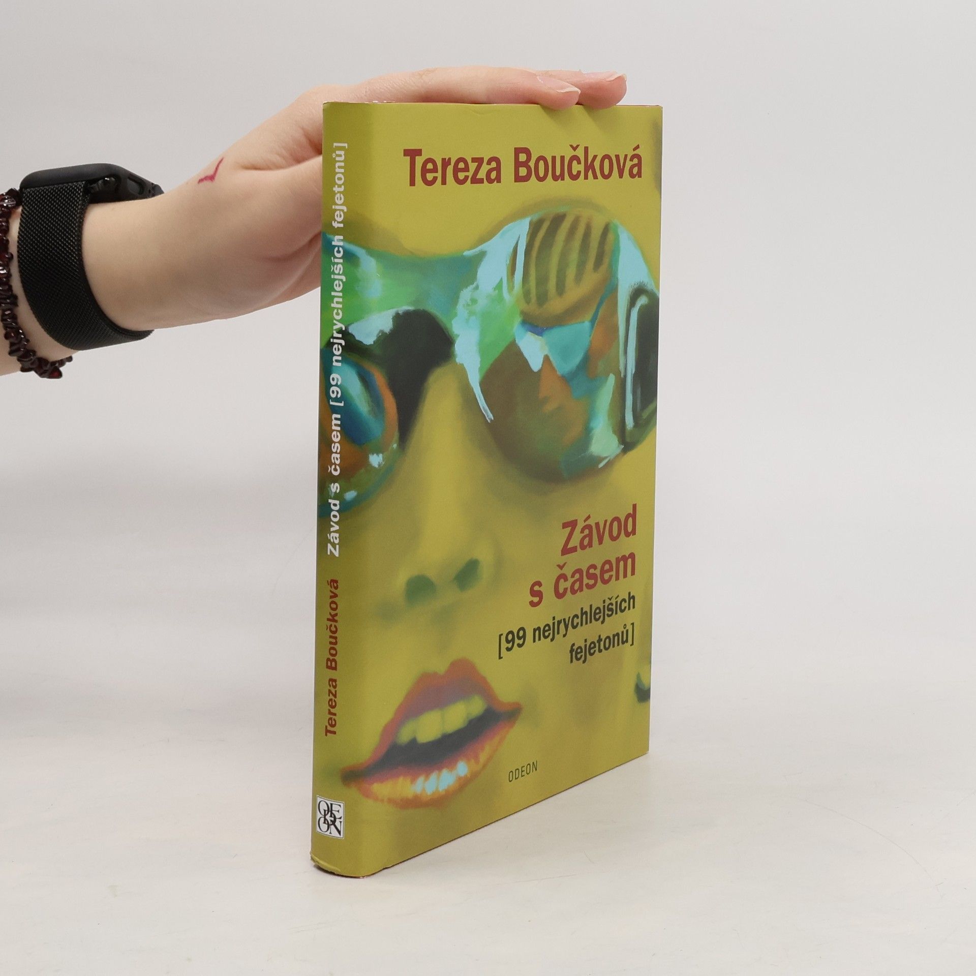 Tereza Boučková Závod s časem : (99 nejrychlejších fejetonů)