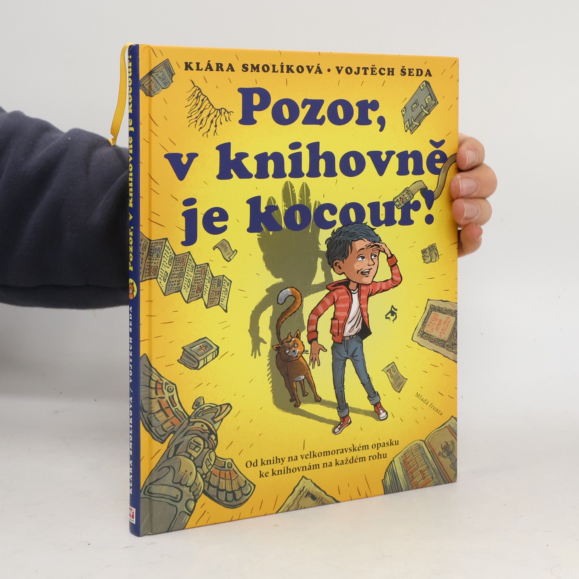 Klára Smolíková Pozor, v knihovně je kocour!