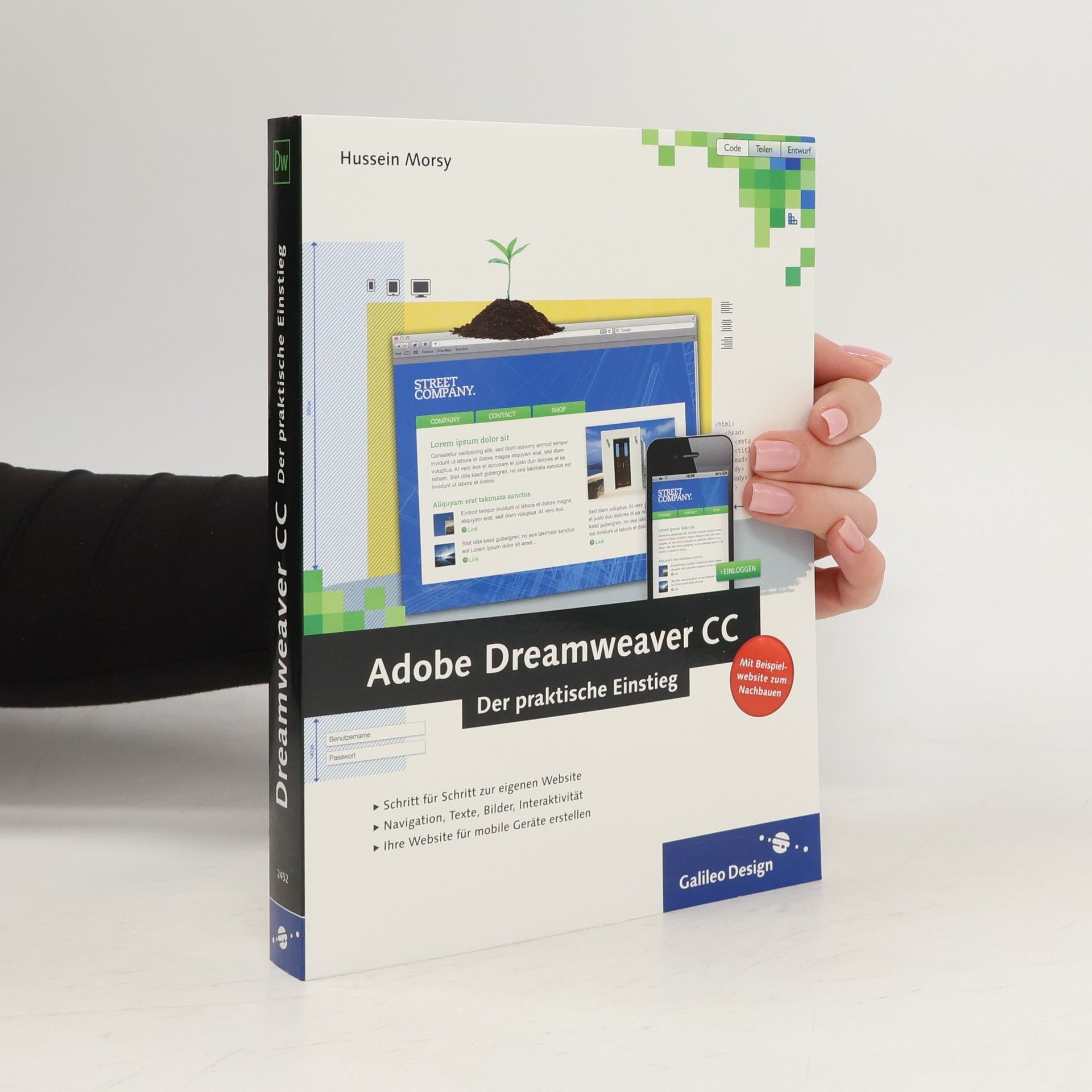 Hussein Morsy Adobe Dreamweaver CC