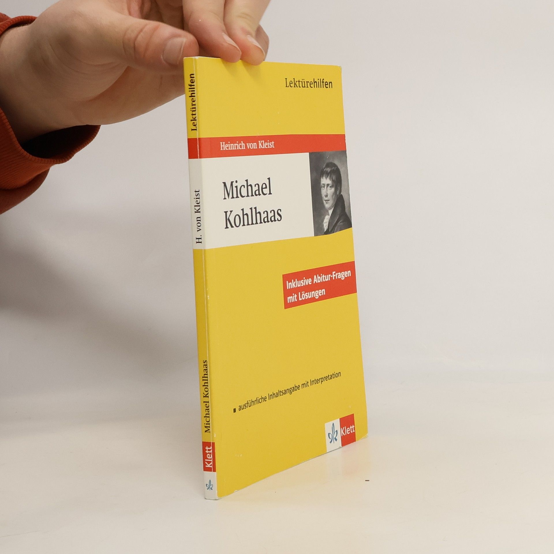 Thomas Gräff Lektürehilfen Heinrich von Kleist, "Michael Kohlhaas"
