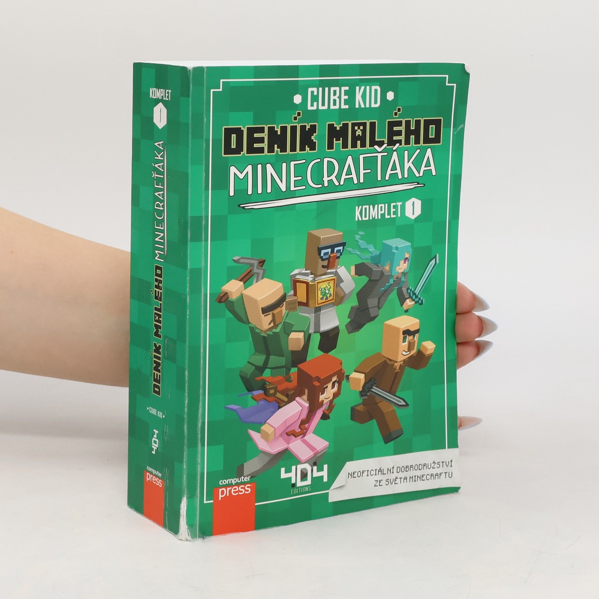 Barbora Antonová Deník malého Minecrafťáka. Komplet 1