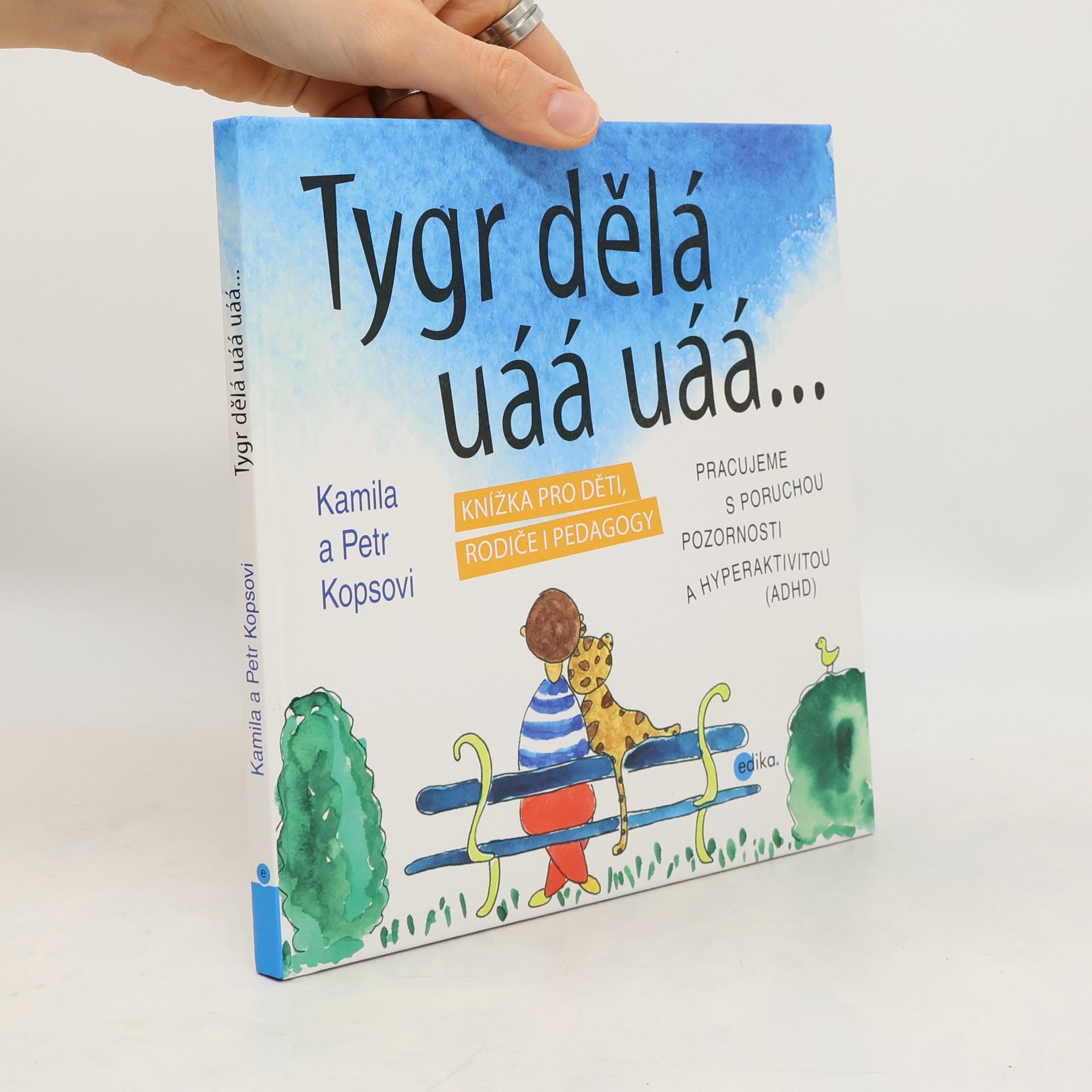 Tygr dělá uáá uáá...