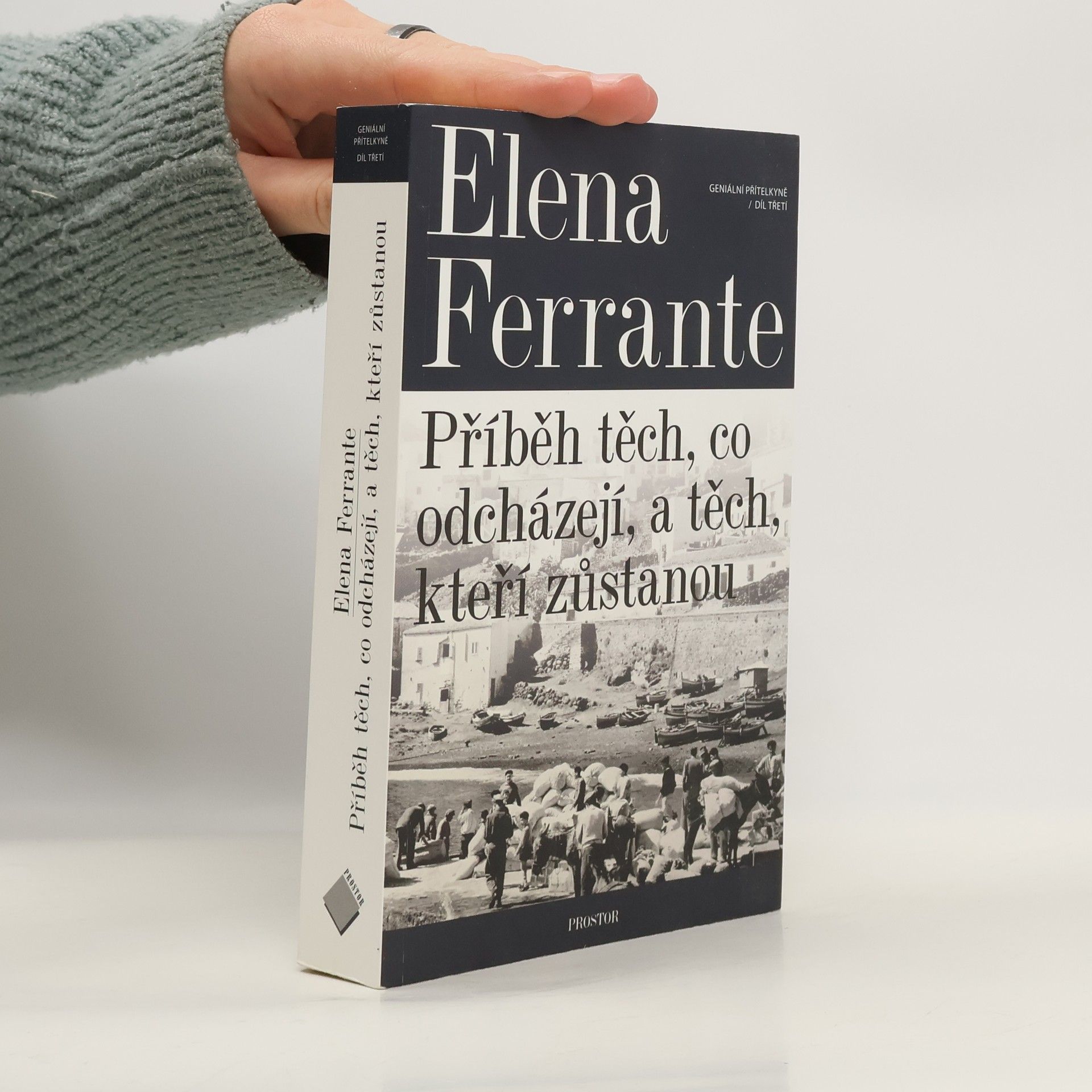 Elena Ferrante Geniální přítelkyně 3. Příběh těch, co odcházejí, a těch, kteří zůstanou
