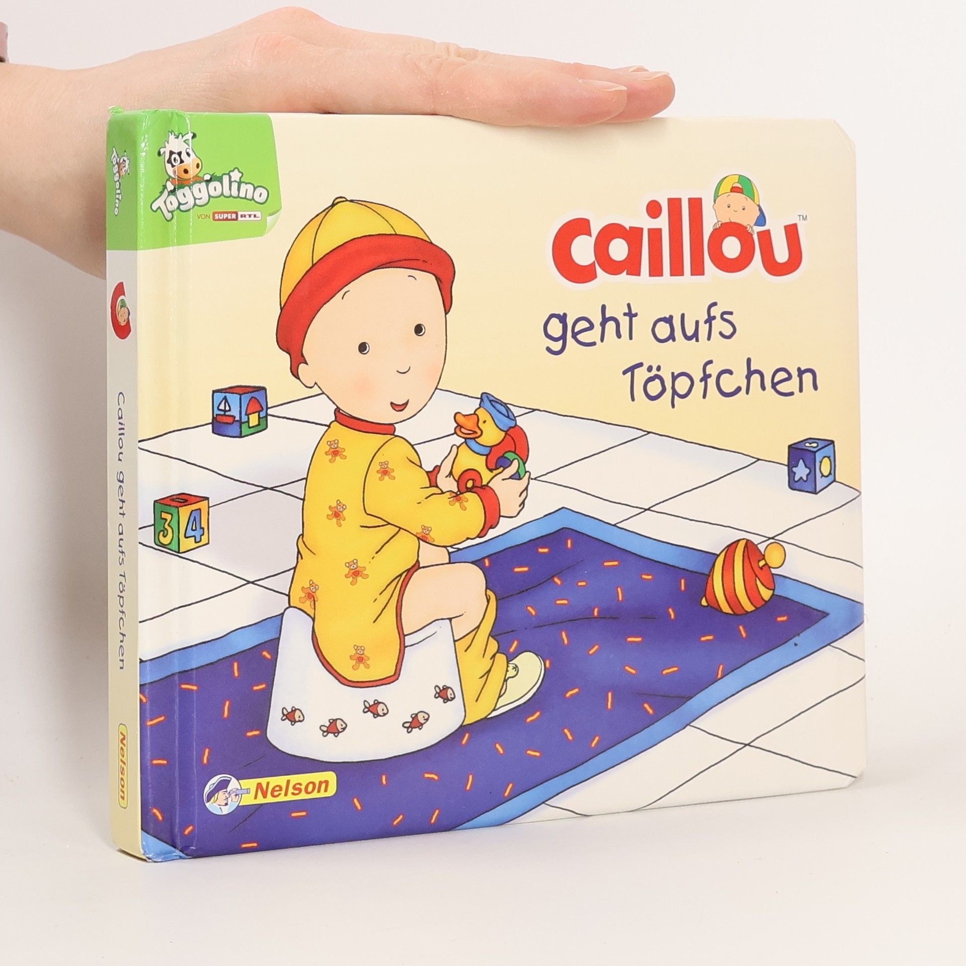 Joceline Sanschagrin Caillou geht aufs Töpfchen