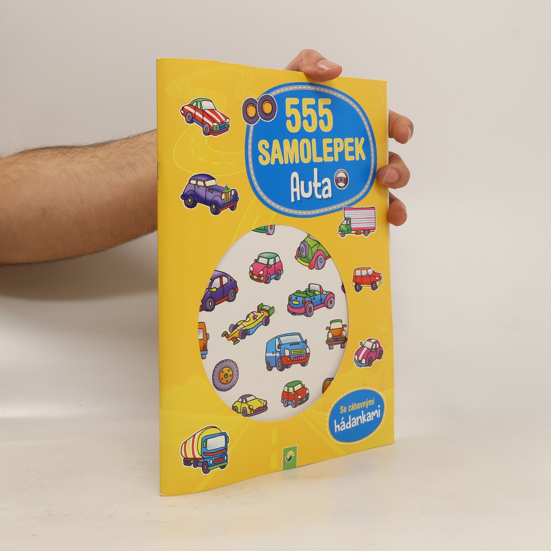 Various authors 555 samolepek. Auta
