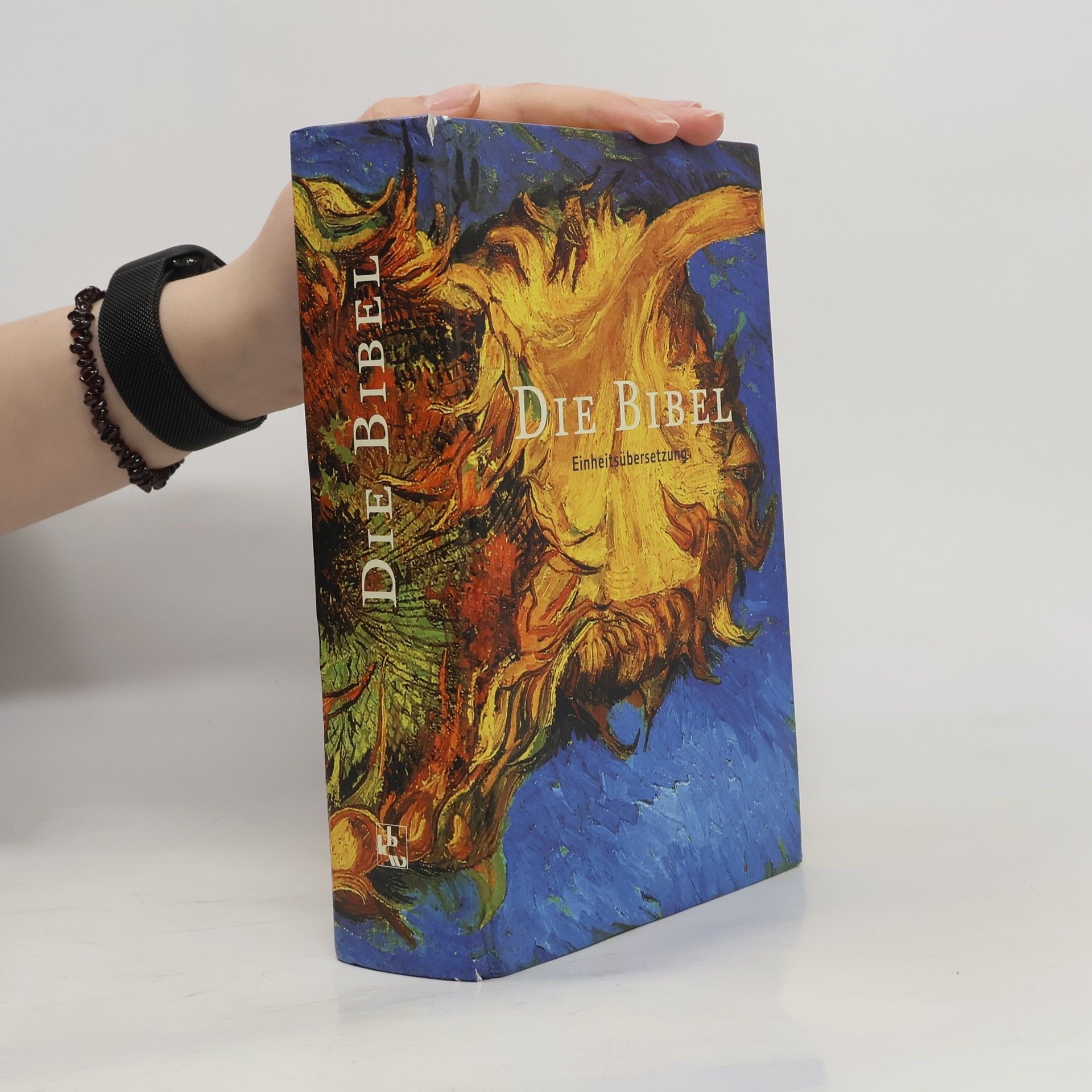 Katholisches Bibelwerk Die Bibel, Einheitsübersetzung der Heiligen Schrift, Gesamtausgabe, Umschlagbild Van Gogh 'Zwei abgeschnittene Sonnenblumen' (Nr