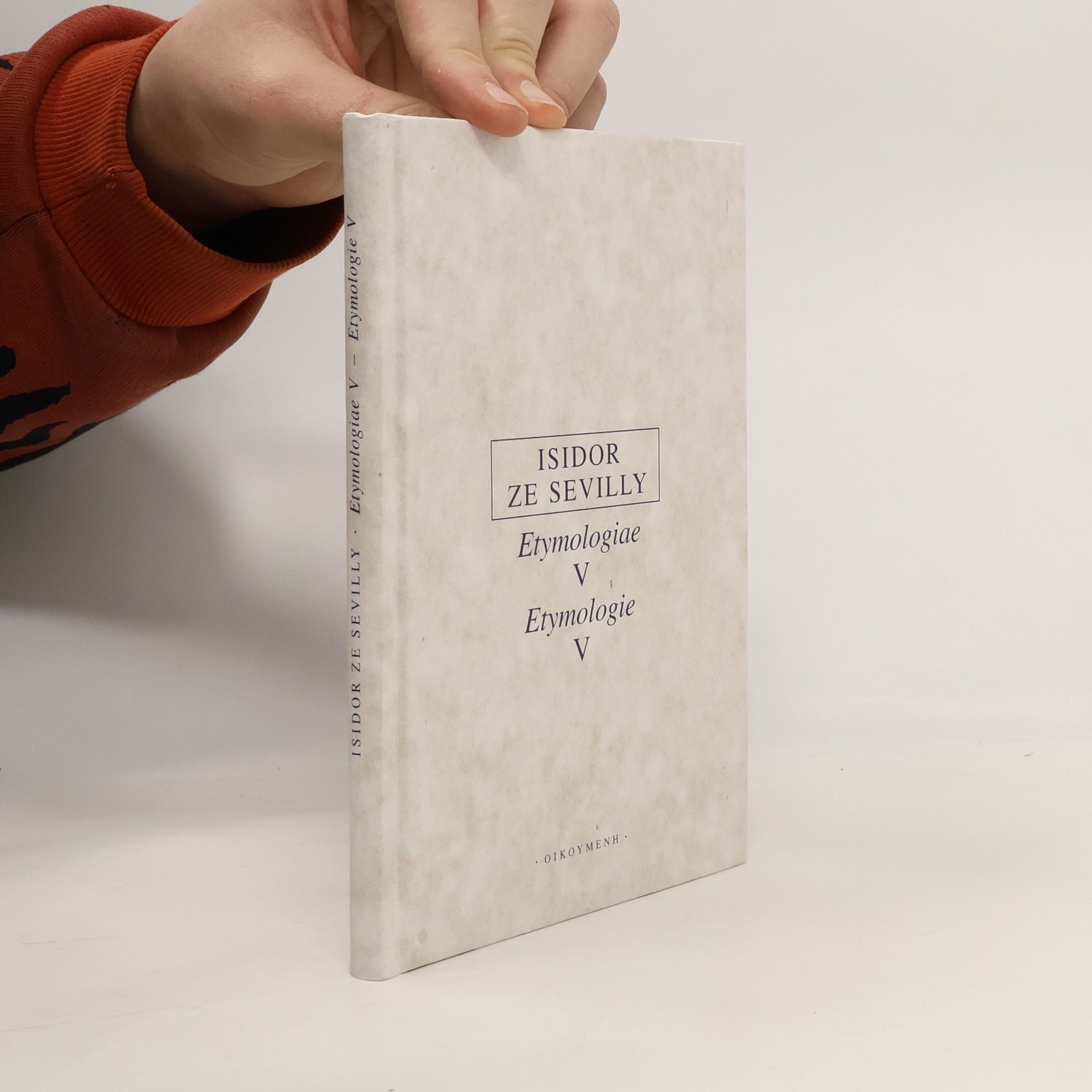 Etymologie V / Etymologiae V