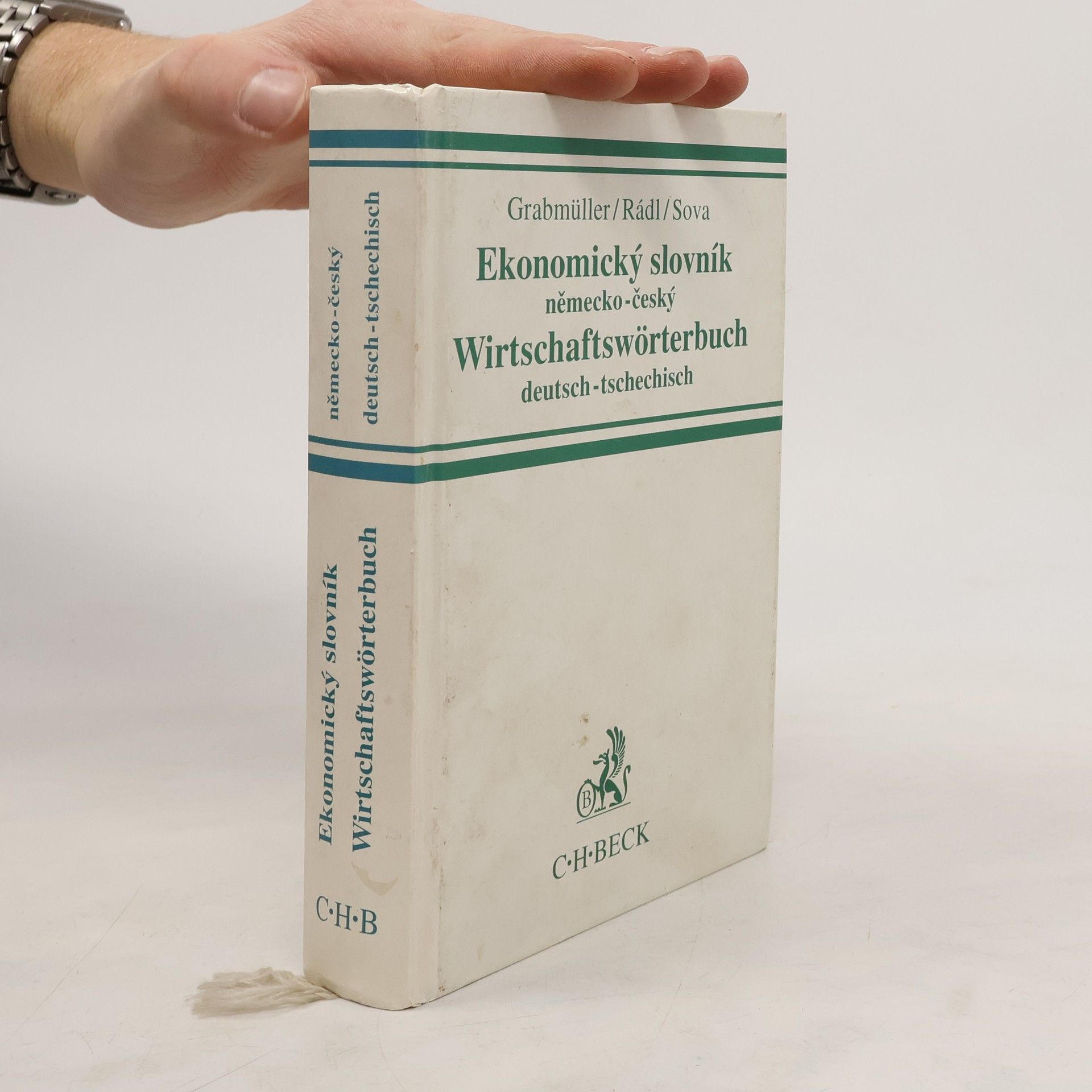 Marek Grabmüller Ekonomický slovník německo-český. Wirstchaftswörterbuch deutsch-tschechisch