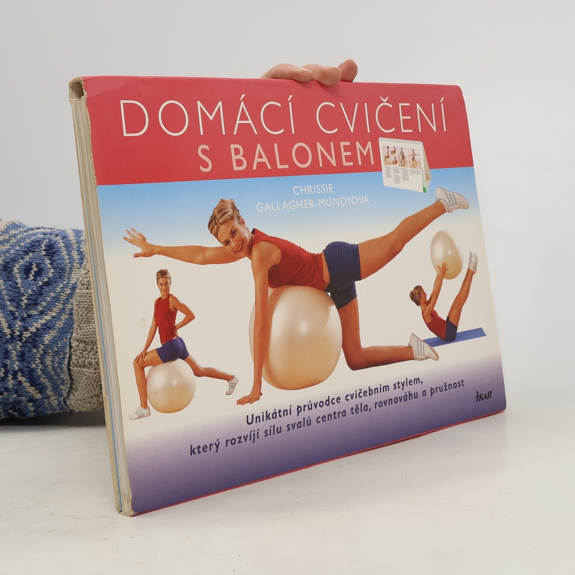 Domácí cvičení s balonem