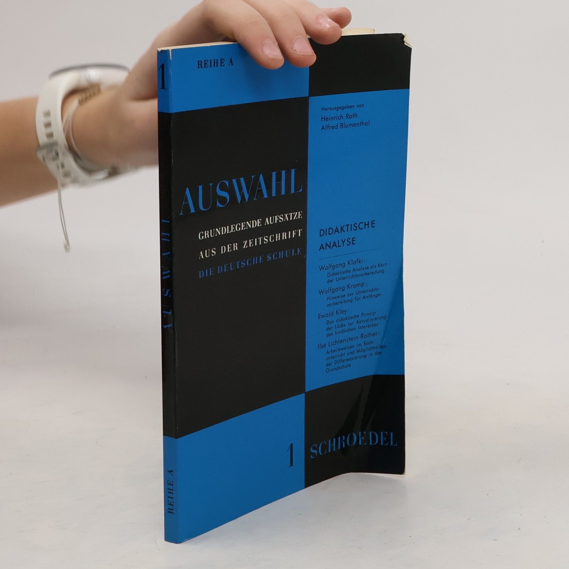 AA.VV. Auswahl 1. Grundlegende Aufsätze aus der Zeitschrift