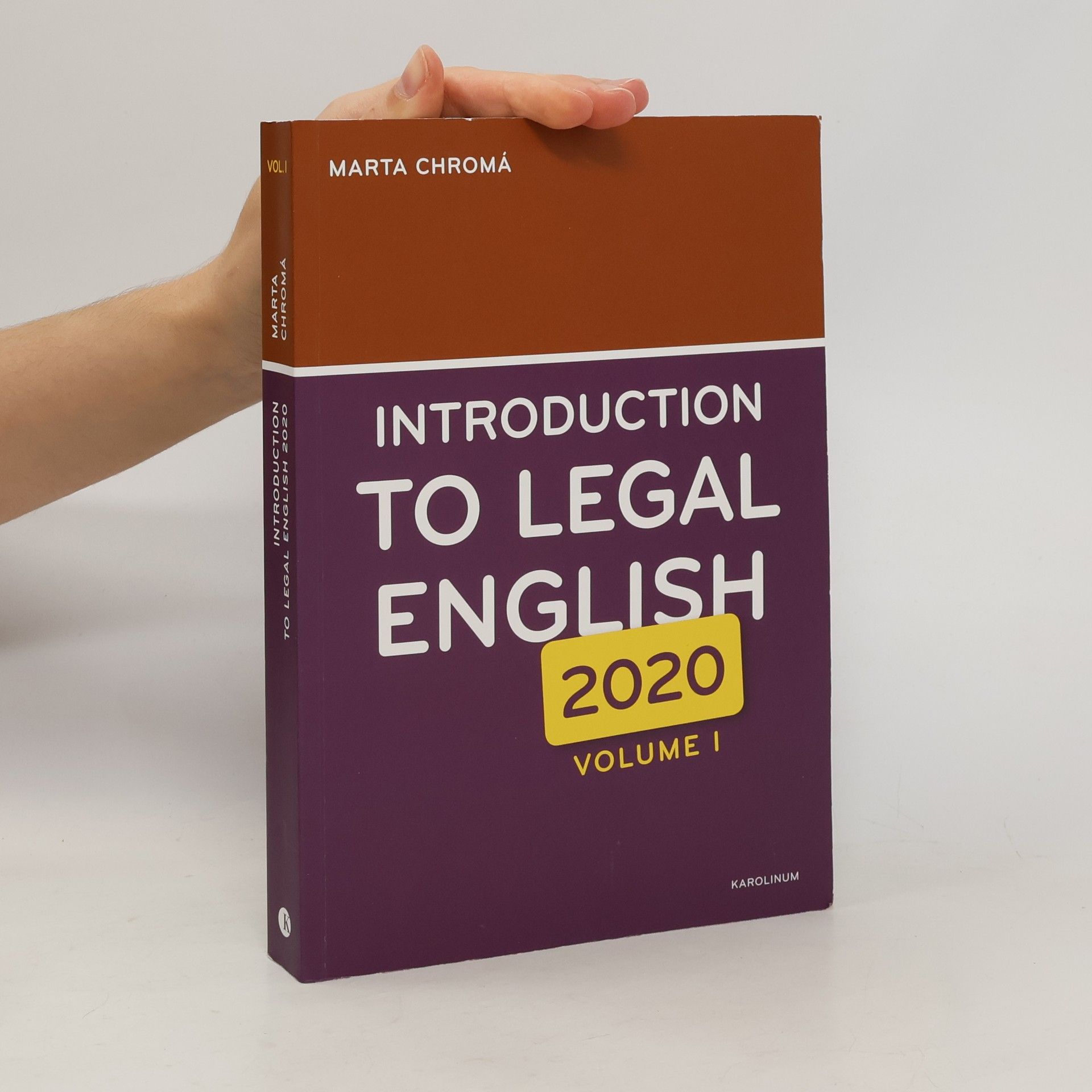 Marta Chromá Introduction to legal English : Volume I