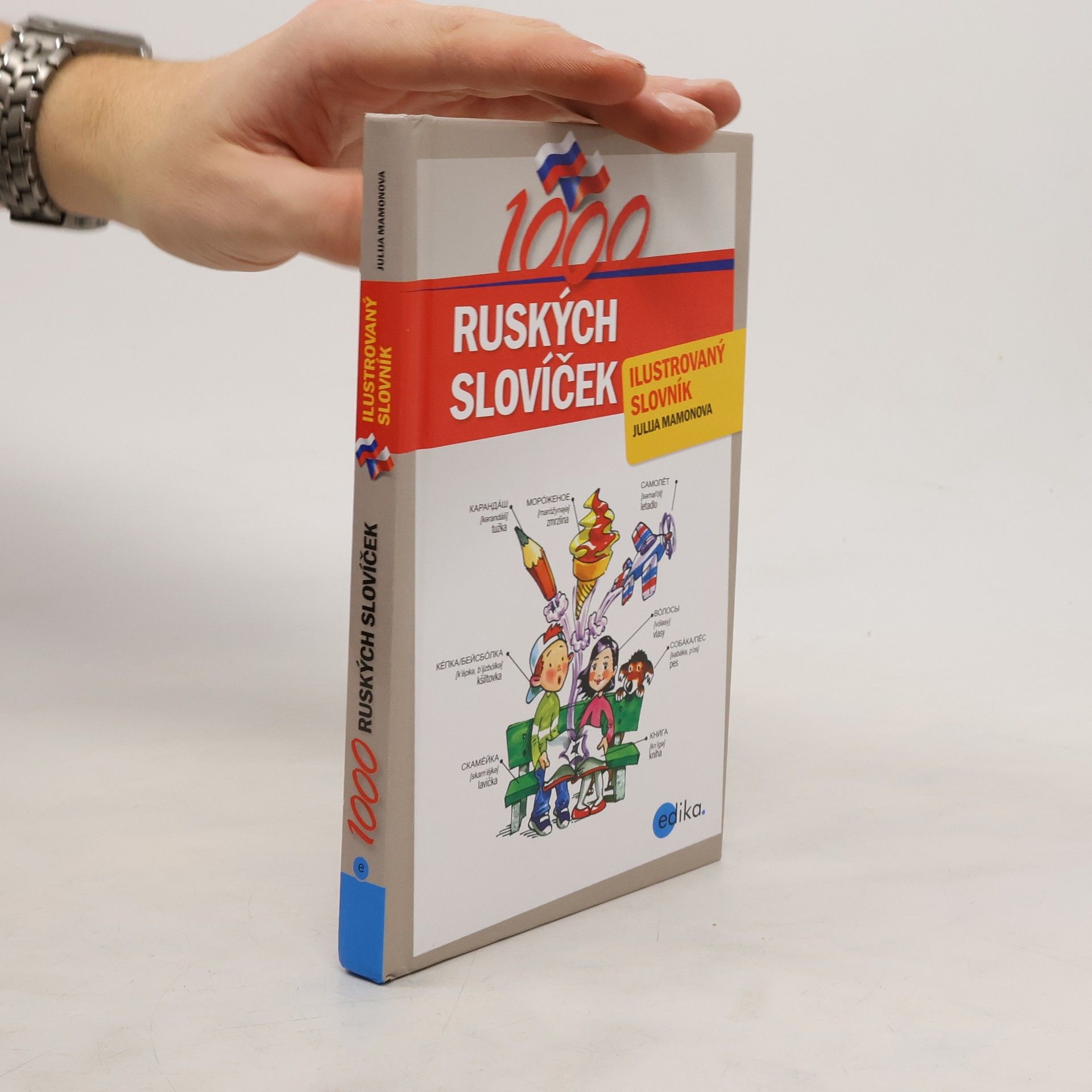 Julia Mamonova 1000 ruských slovíček : ilustrovaný slovník