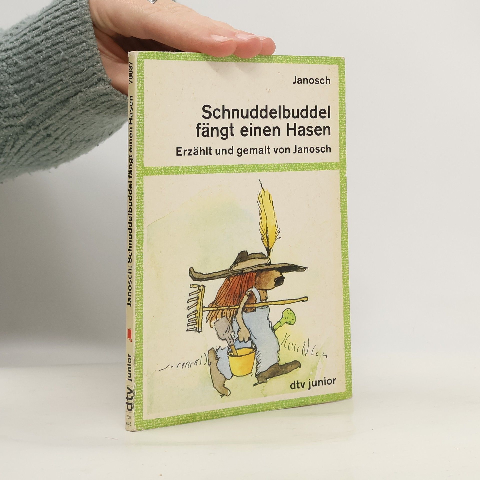 Janosch Schnuddelbuddel fängt einen Hasen