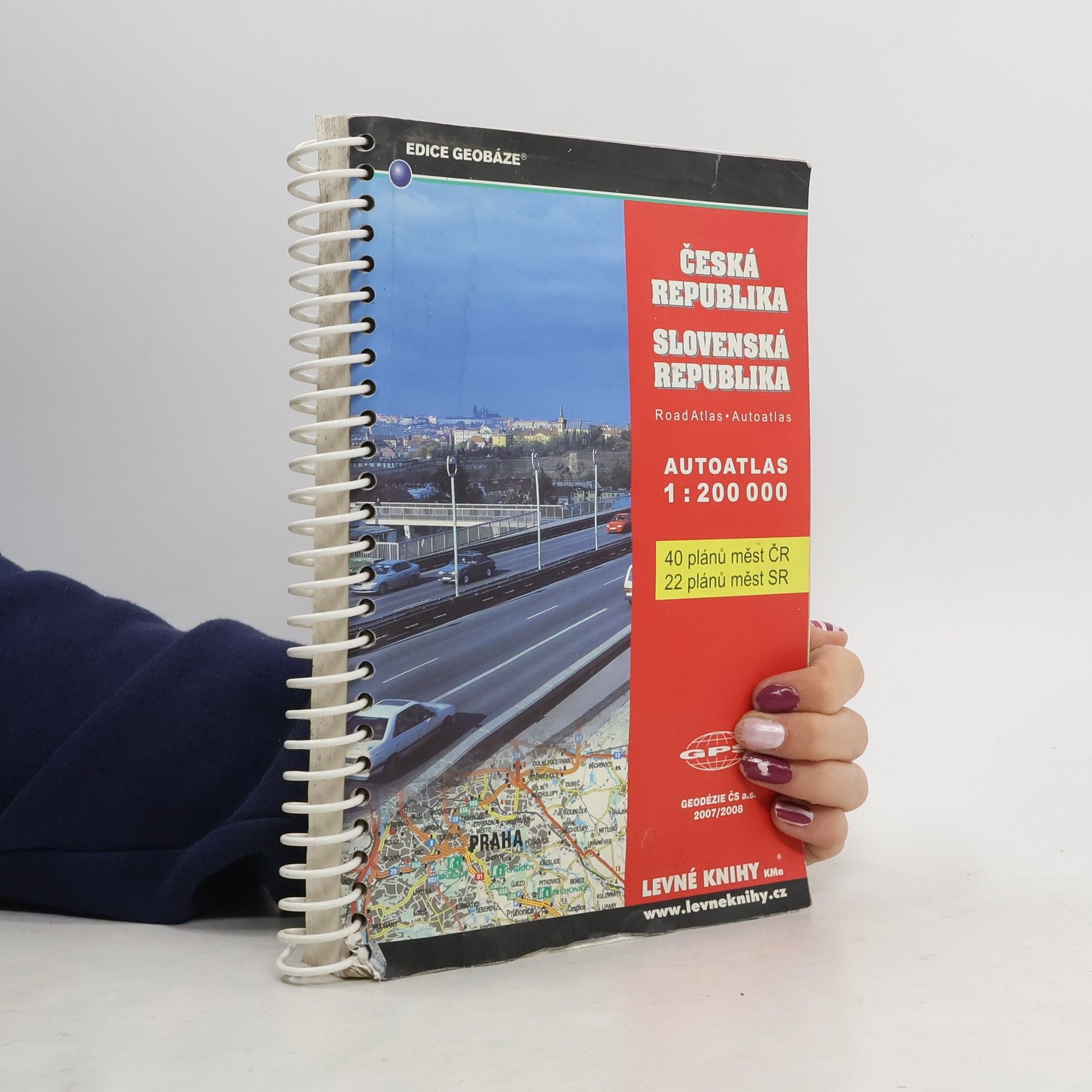 Collectif d'auteurs Česká republika. Slovenská republika. Autoatlas 1:200 000