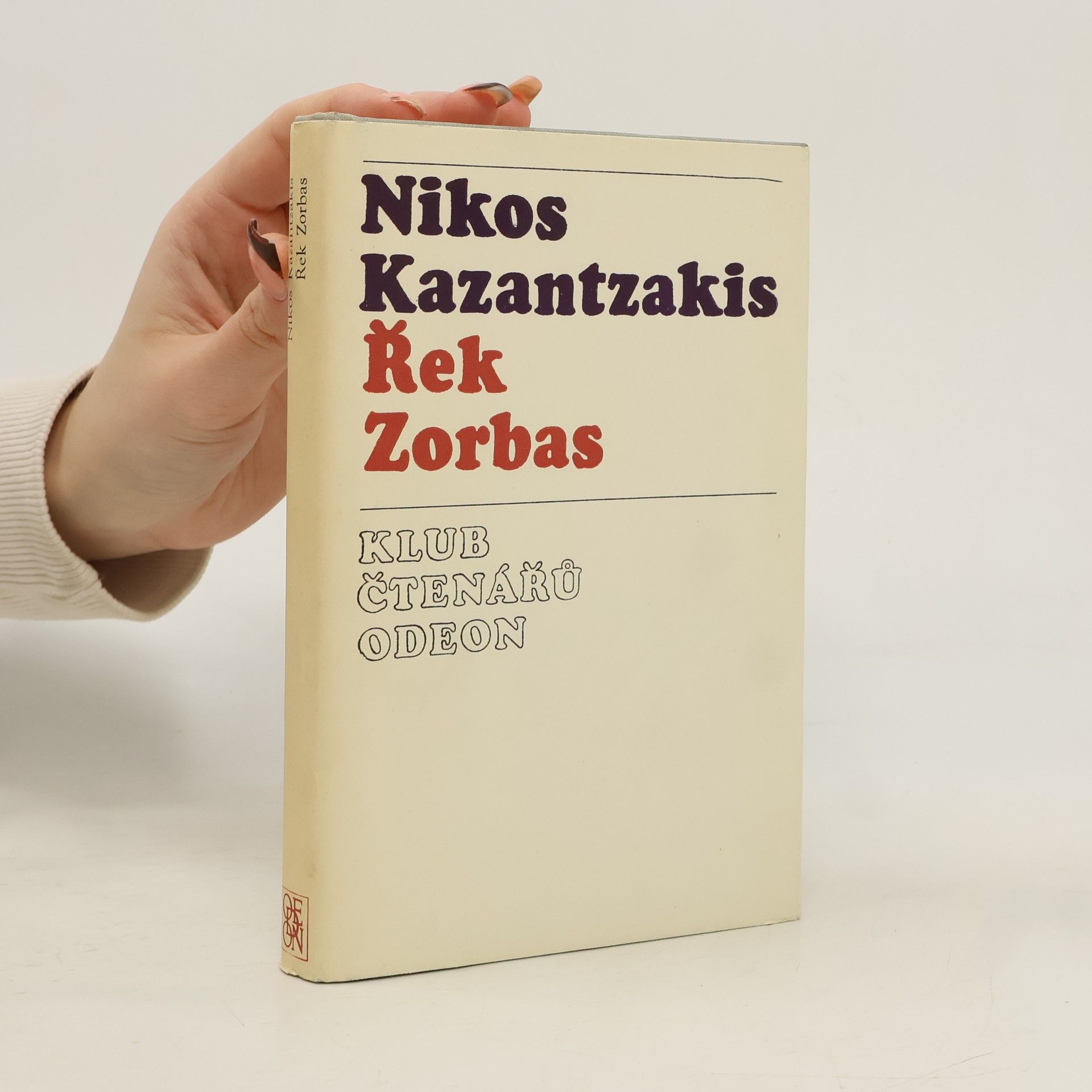 Nikos Kazantzakis Řek Zorbas