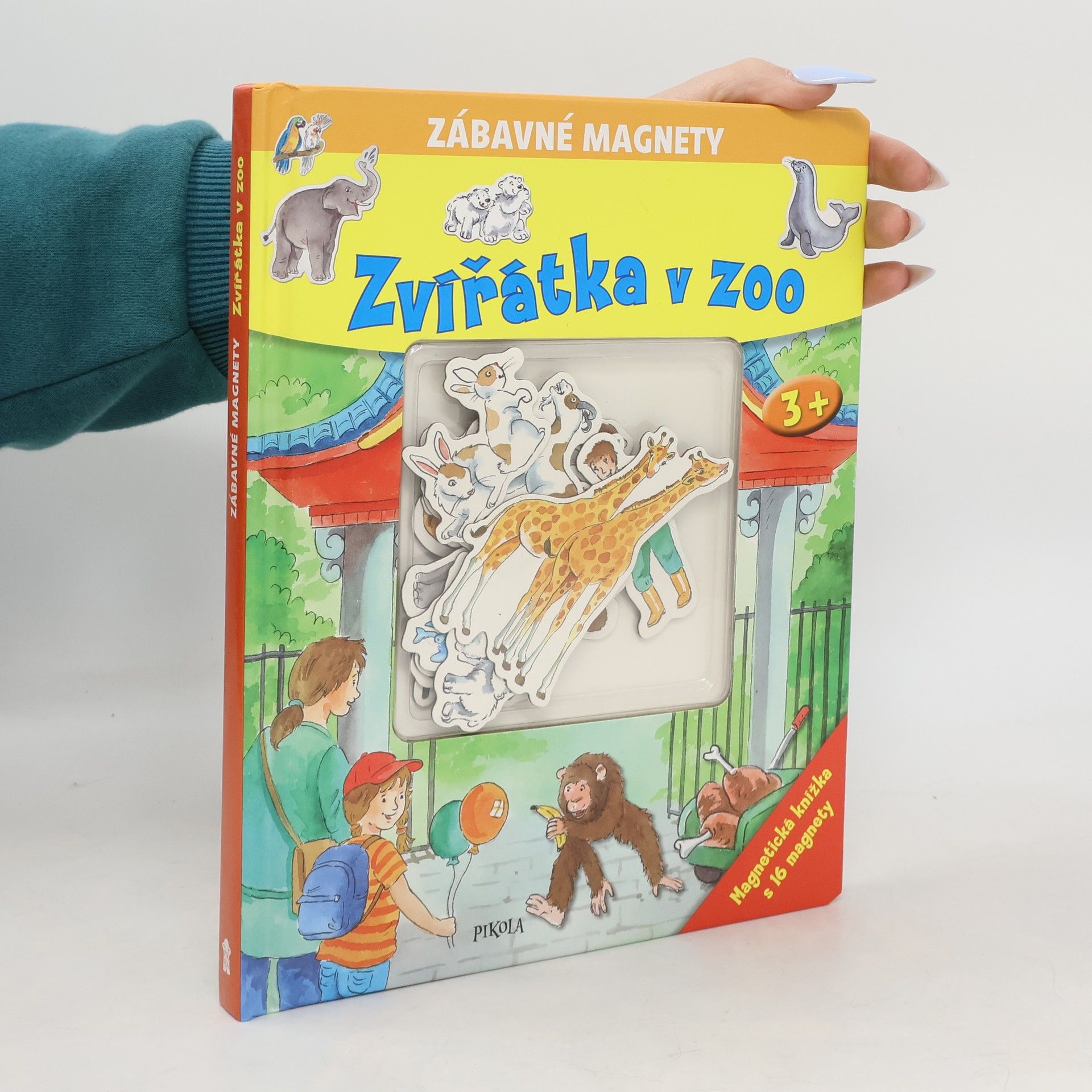 Autorenkollektiv Zvířátka v ZOO. Zábavné magnety