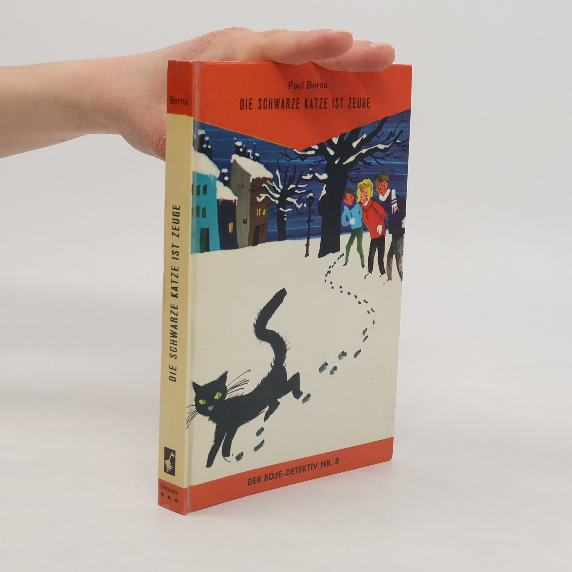 Die schwarze Katze ist zeuge