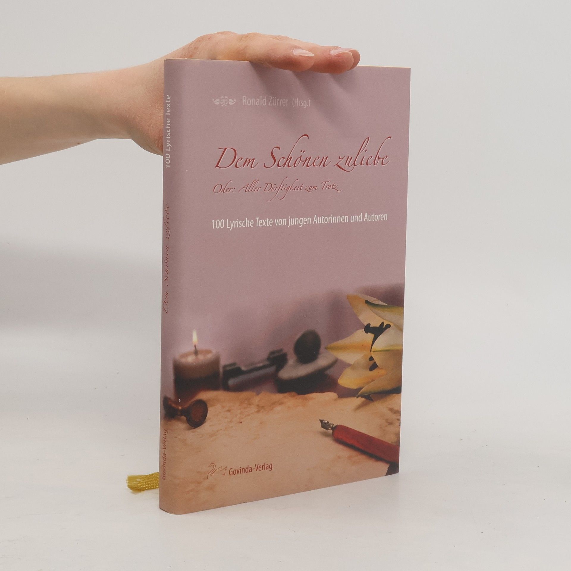 Dem Schönen zuliebe oder: aller Dürftigkeit zum Trotz