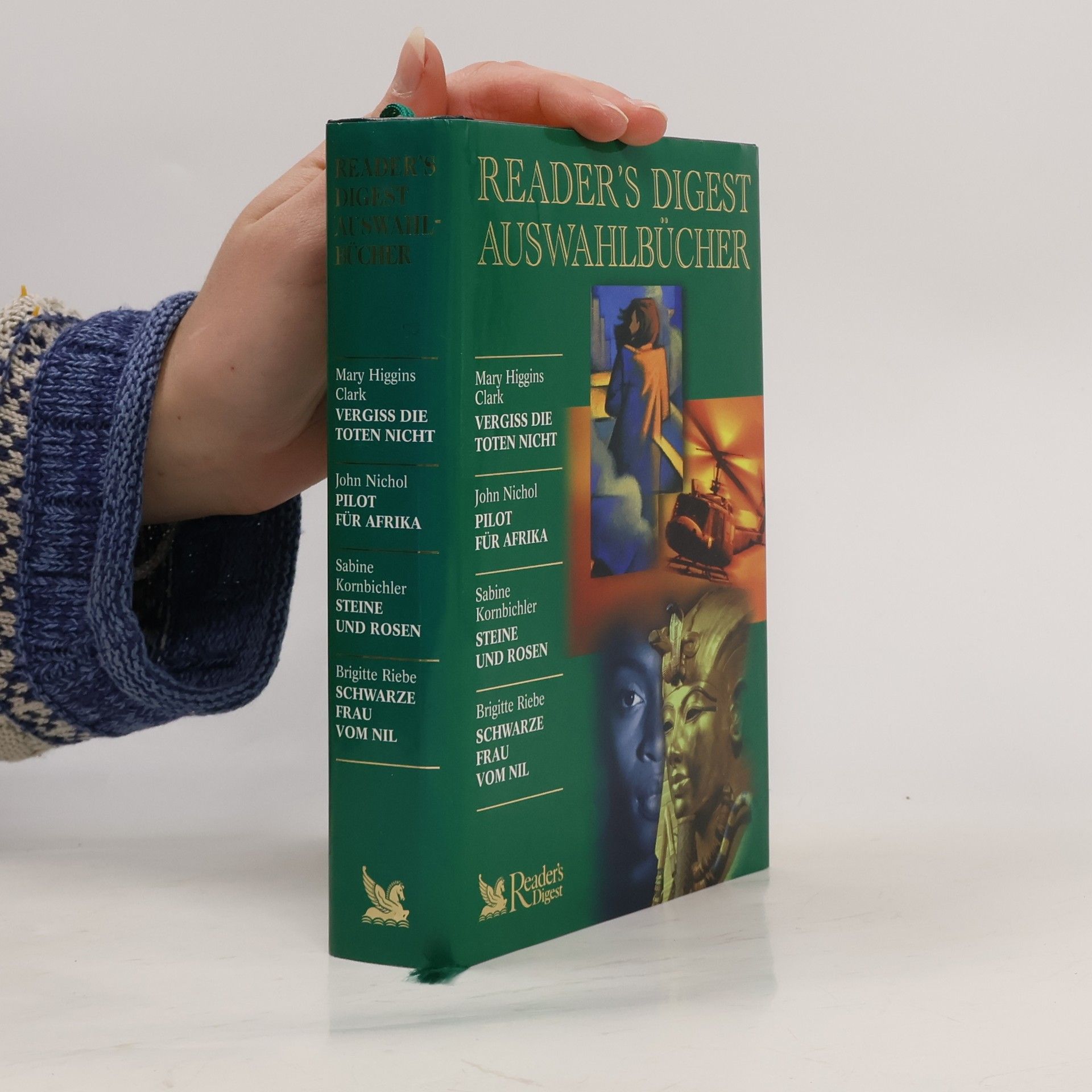 AA.VV. Reader's Digest Auswahlbücher. Vergiss die Toten nicht. Pilot für Afrika. Steine und Rosen. Schwarze Frau vom Nil.