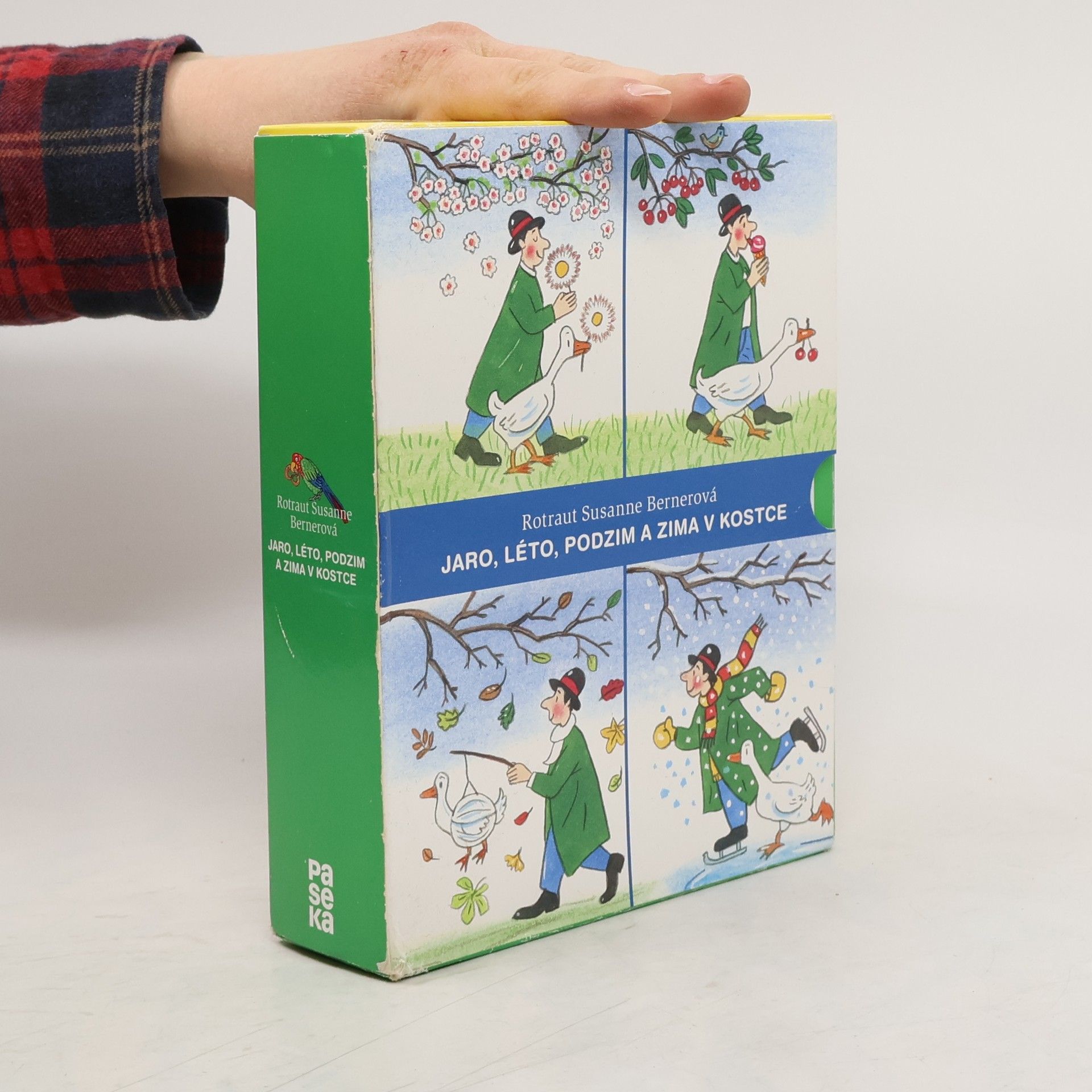 Rotraut Susanne Berner Obrázkové příběhy. Jaro. Léto Podzim. Zima
